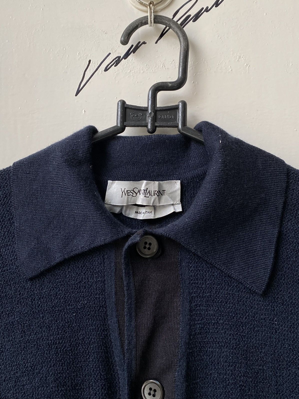 Yves Saint Laurent YSL Yves Saint Laurent Knit Polo Shirt Size M / US 6-8 / IT 42-44 - 5 Thumbnail