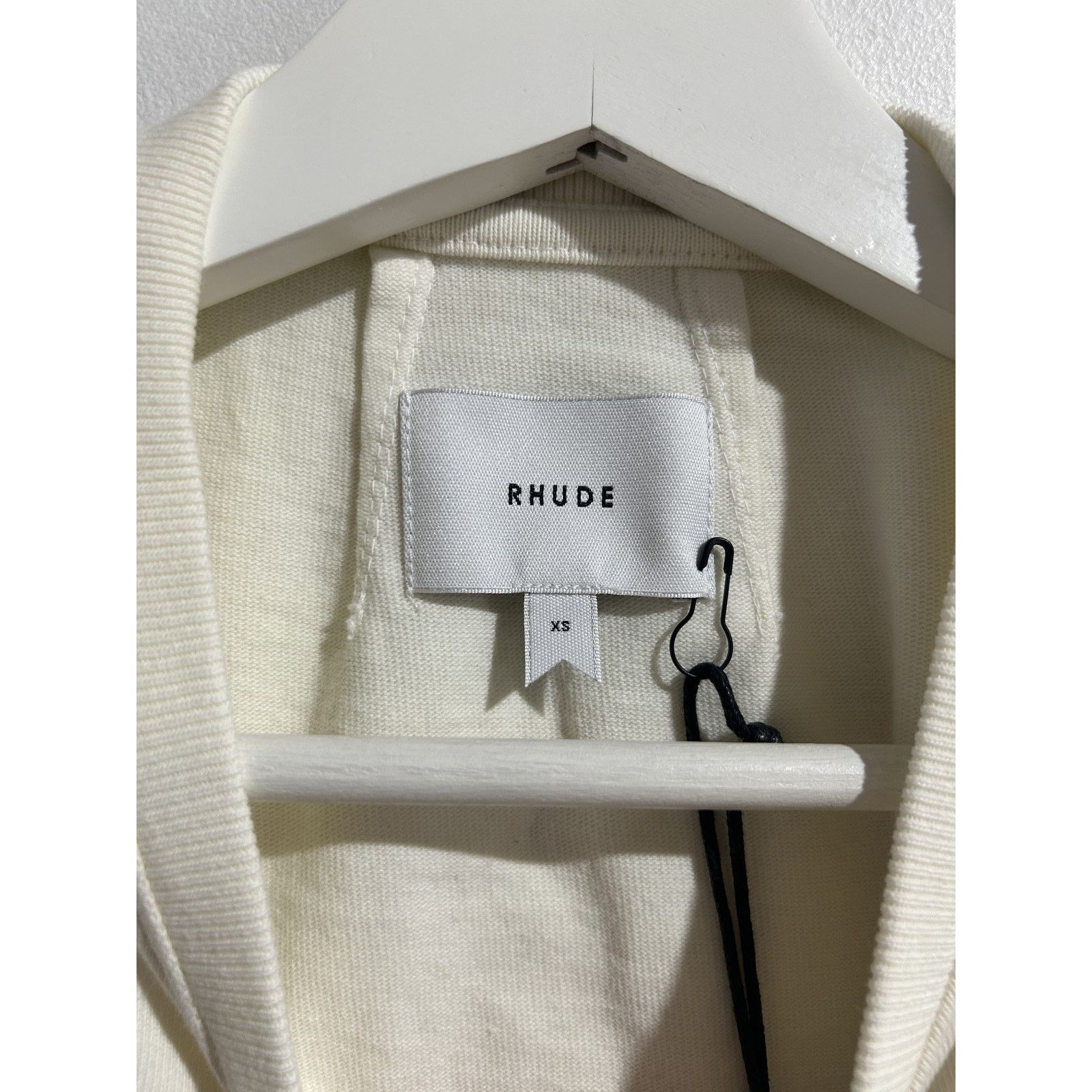 Rhude RHUDE CADRE WHITE TEE SIZE XS NEW Size US XS / EU 42 / 0 - 2 Thumbnail