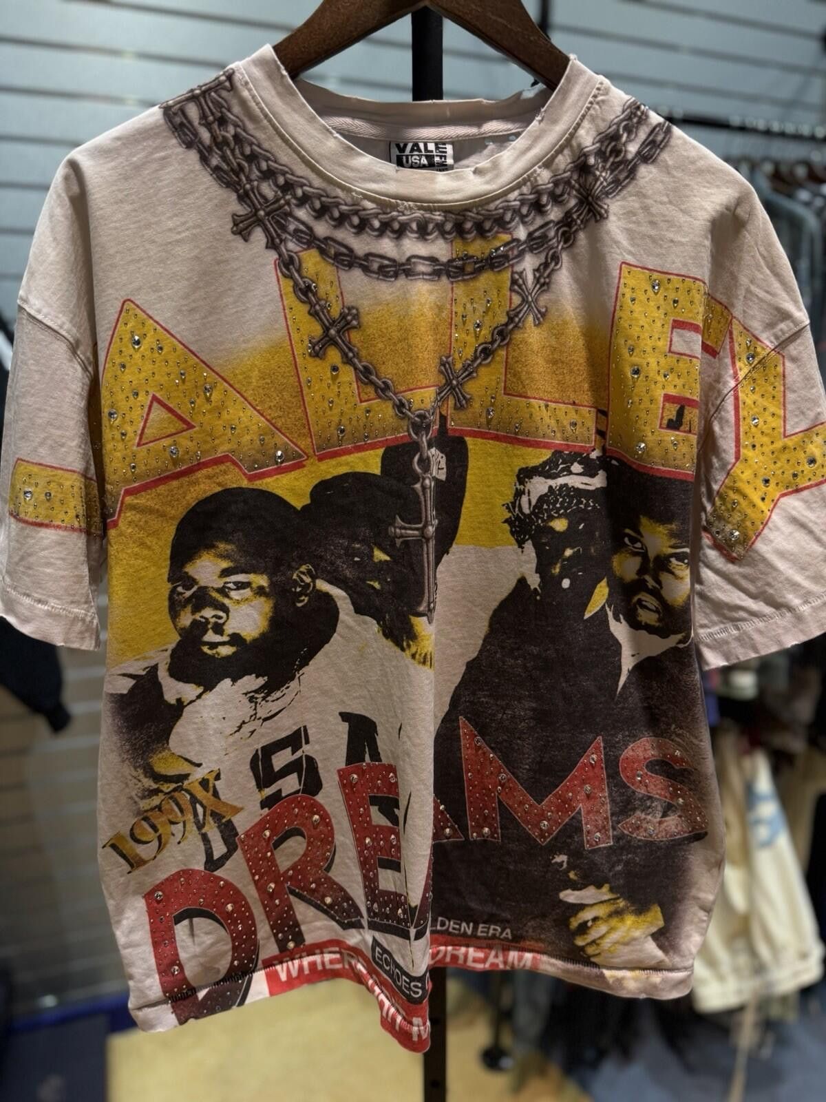 Vale Size Medium - Vale Forever Summer Stone Bling Tee Authentic Size M / US 6-8 / IT 42-44 - 5 Thumbnail