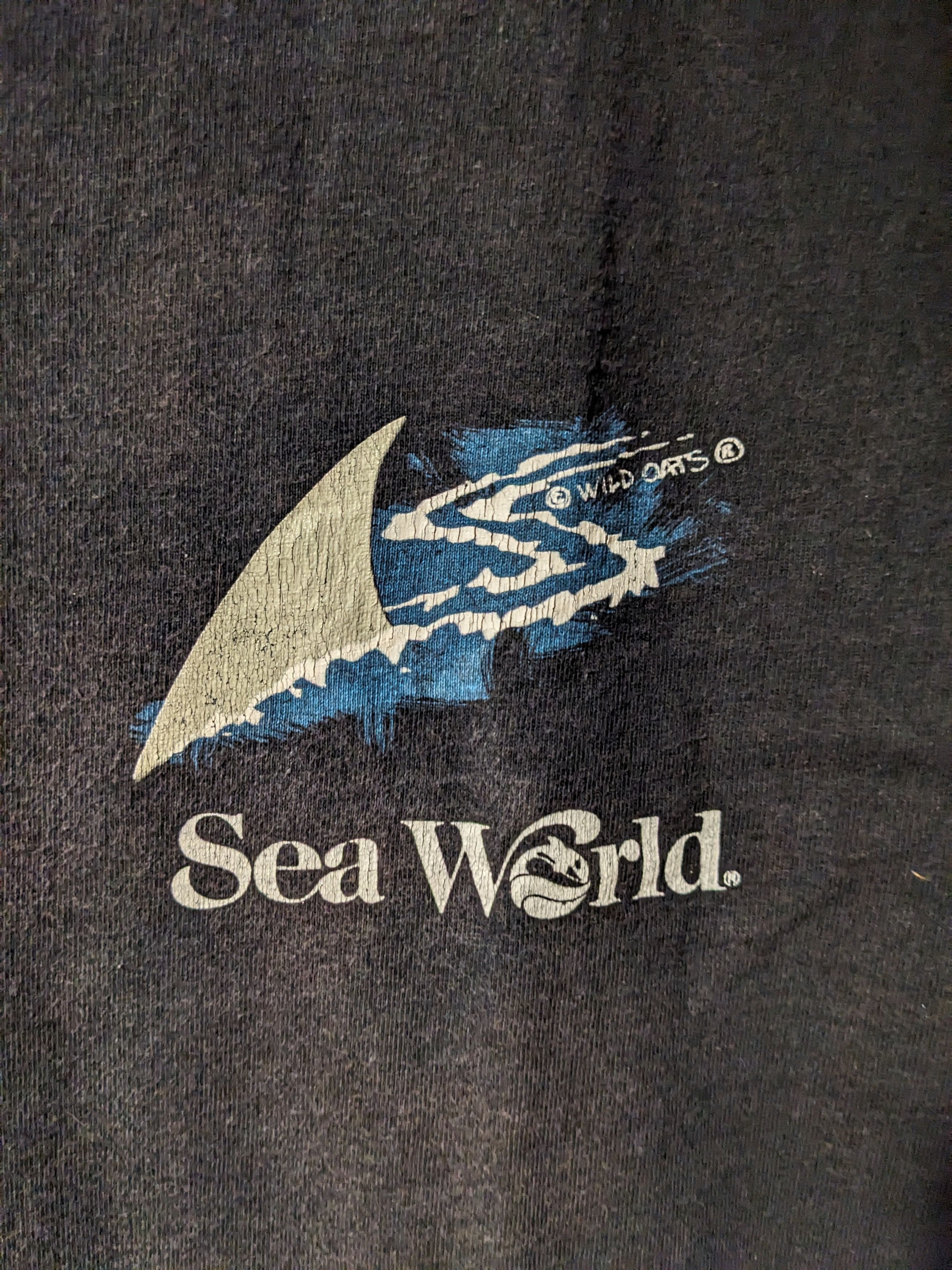 Arts & Science Vintage Sea World Great White Animal Nature Medium T-Shirt Size US M / EU 48-50 / 2 - 5 Thumbnail