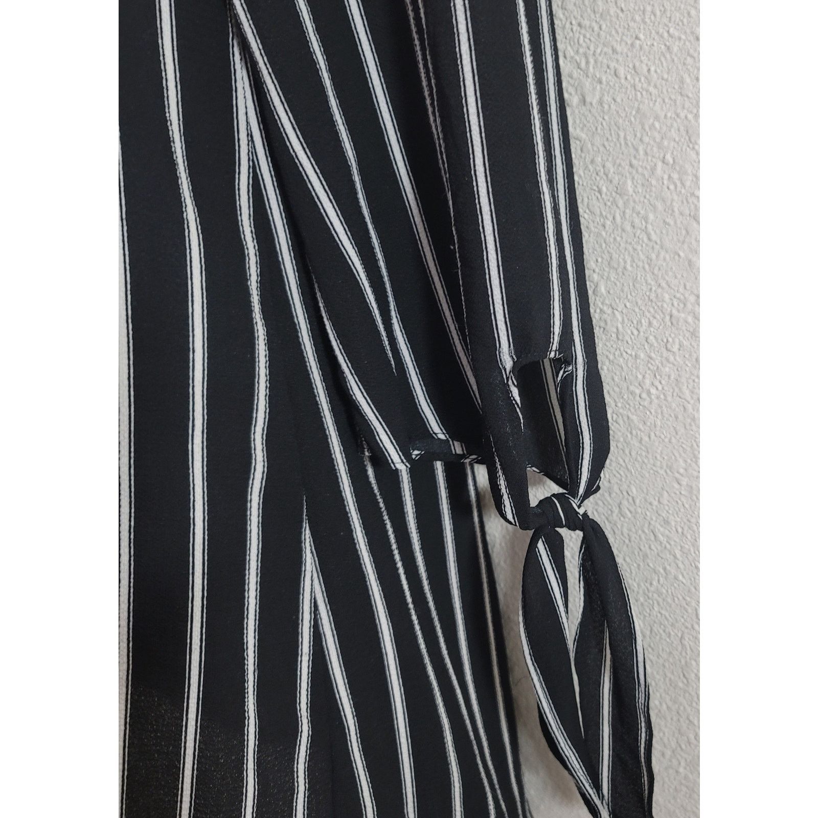 Other Rhapsody Black White Striped Off The Shoulder Top Medium Size M / US 6-8 / IT 42-44 - 6 Thumbnail