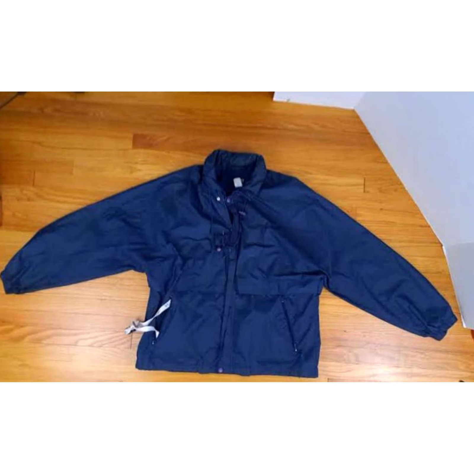 Speedo VINTAGE Speedo Jacket Windbreaker Full Zip Nylon 2XL Blue Mens Classic 1980s Size US XXL / EU 58 / 5 - 6 Thumbnail
