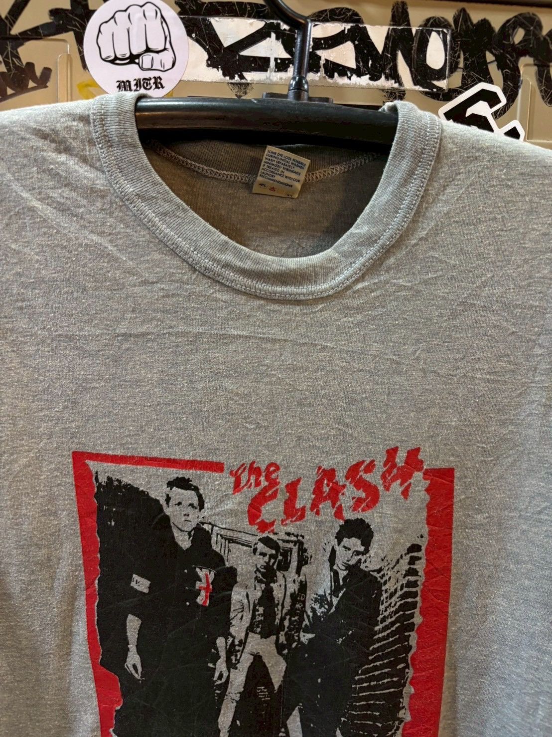 Band Tees The Clash vintage t shirt 80’s Size US XL / EU 56 / 4 - 6 Thumbnail