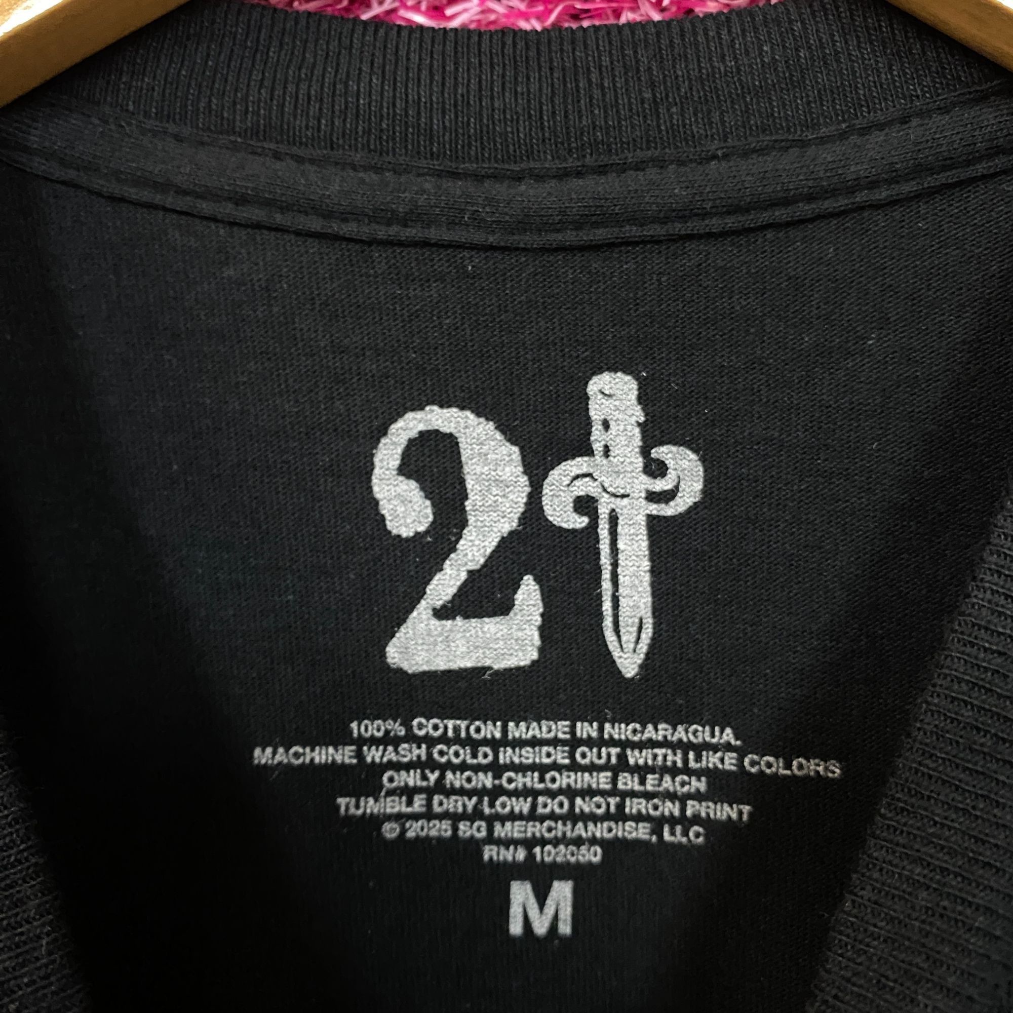 21 Savage 21 Savage American Dream Graphic Tee Medium Size US M / EU 48-50 / 2 - 4 Thumbnail