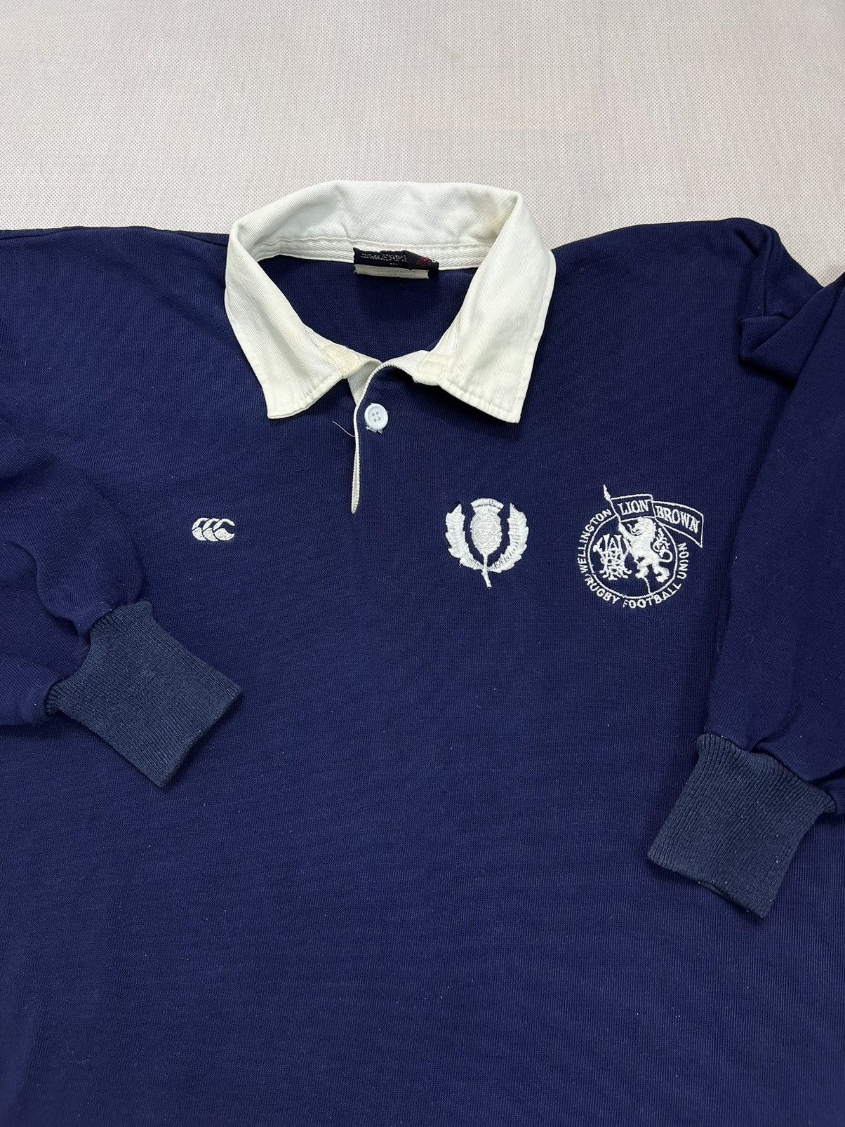 Canterbury of New Zealand × Vintage Sweatshirt Canterbury Scotland vs Wellington vintage 90’s Size US XL / EU 56 / 4 - 3 Thumbnail