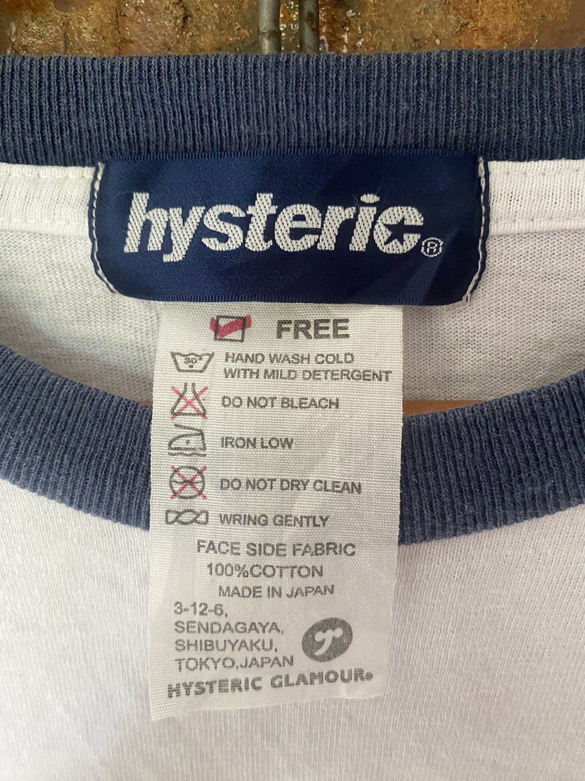 Hysteric Glamour 1990s Hysteric gradian iconic logo Size US L / EU 52-54 / 3 - 7 Thumbnail