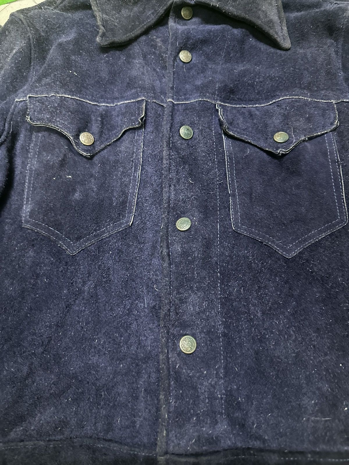 Golden Bear Vtg 70s Golden bear type 3 suede leather jacket Size US M / EU 48-50 / 2 - 7 Thumbnail