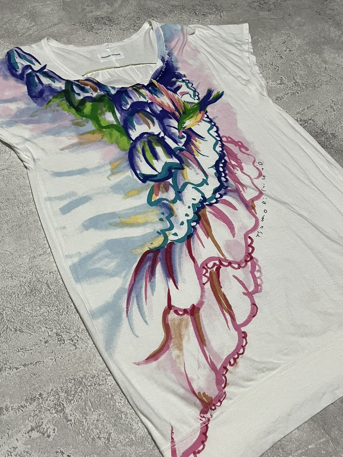 Issey Miyake × Tsumori Chisato TSUMORI CHISATO Issey Miyake Women Tee Size M / US 6-8 / IT 42-44 - 3 Thumbnail