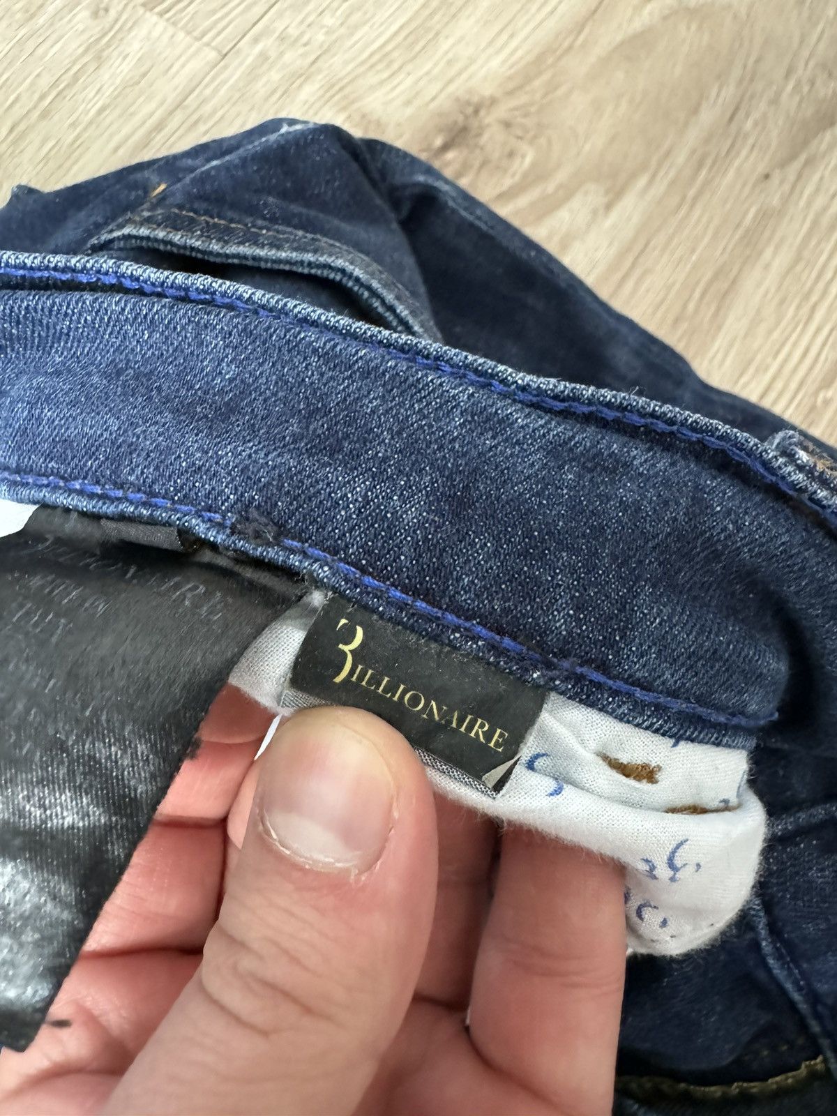 Billionaire Couture Billionaire Couture Blue Denim Jeans Made In Italy Size US 34 / EU 50 - 13 Thumbnail