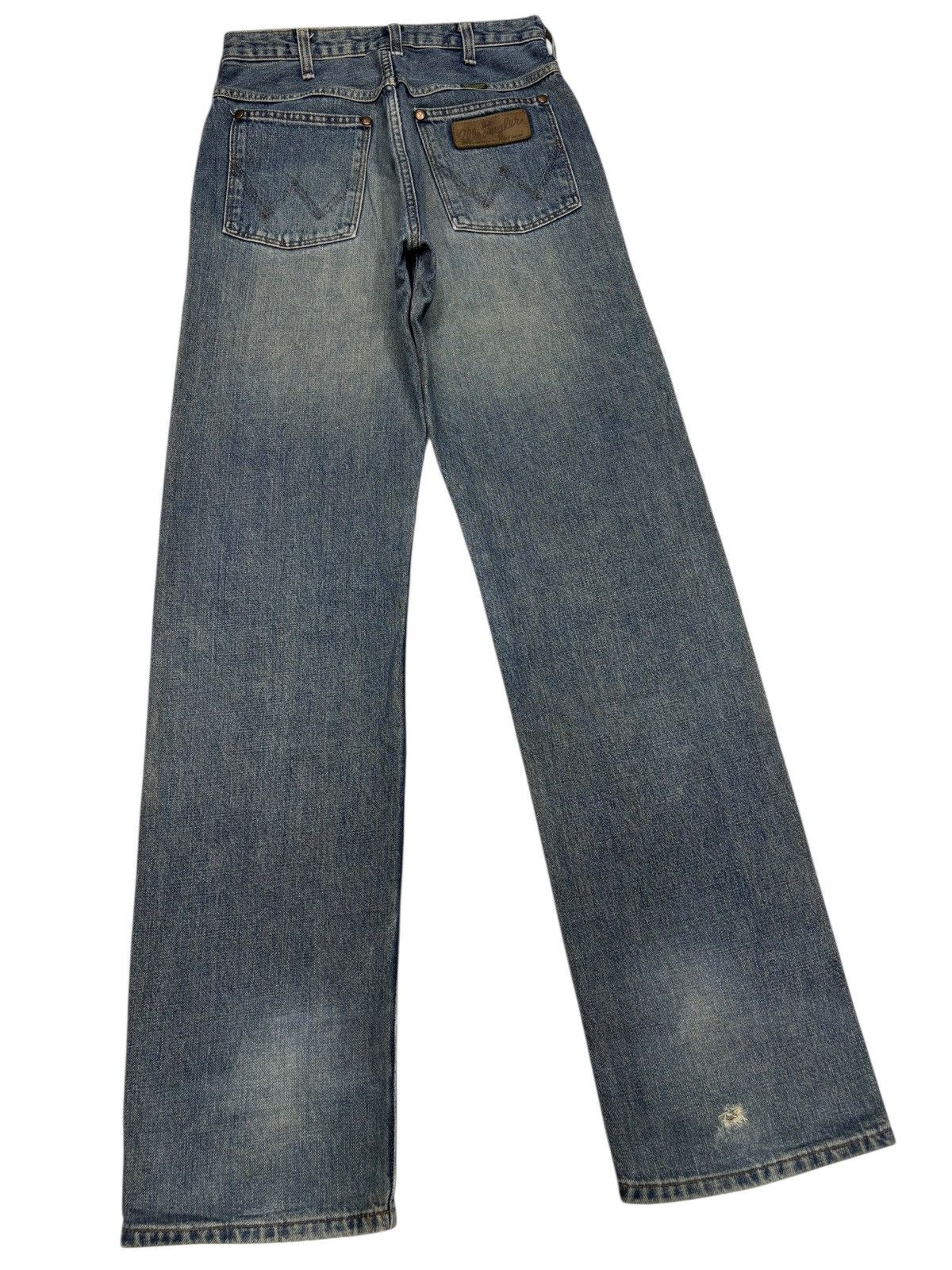Kapital 💥VINTAGE WRANGLER LOOSE DISTRESSED DENIM JEANS Size US 27 - 4 Thumbnail