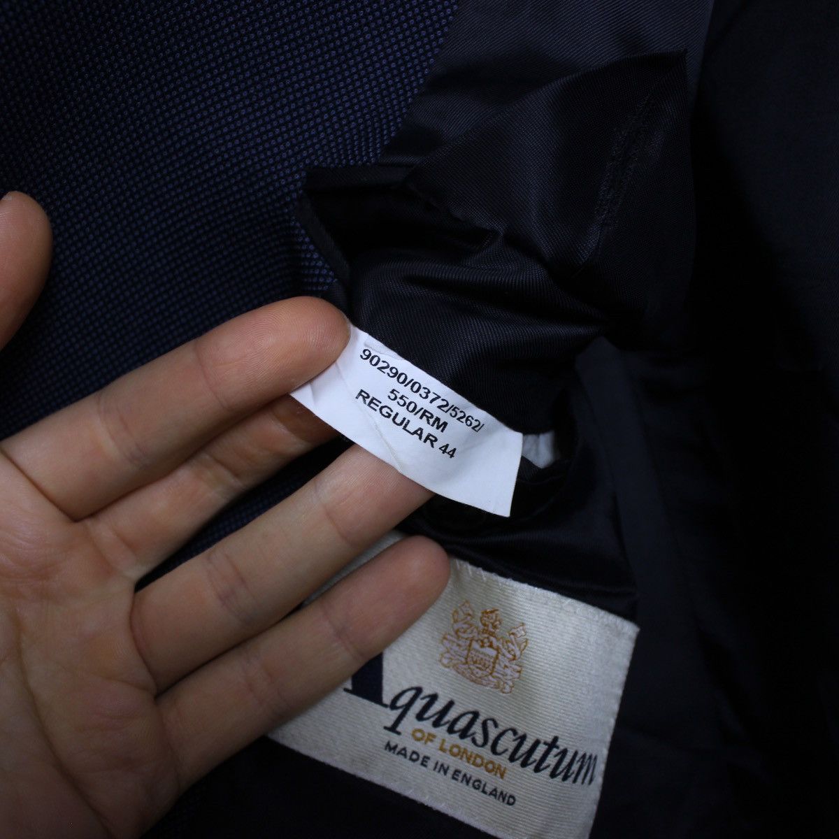 Aquascutum Vintage Aquascutum England Blazer Size 44R - 6 Thumbnail