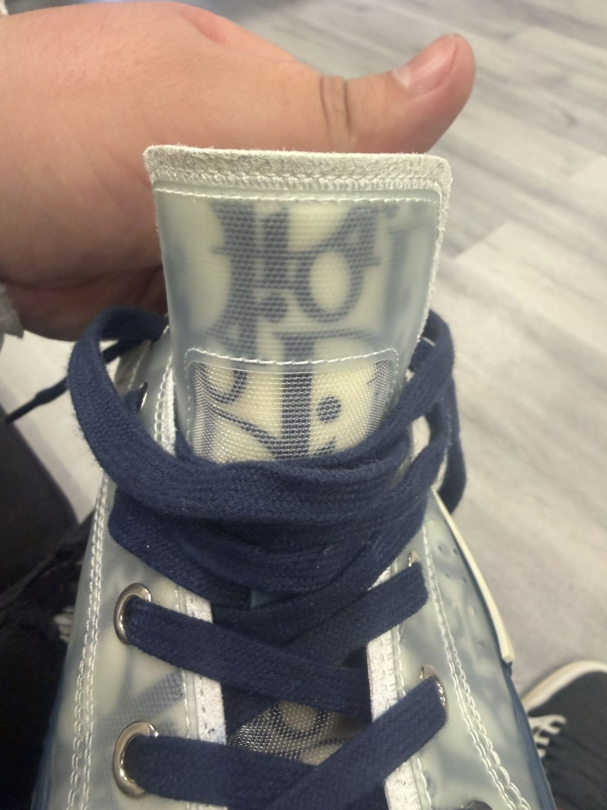 Dior Dior B23 Low Oblique Blue Size US 7 / EU 40 - 16 Thumbnail