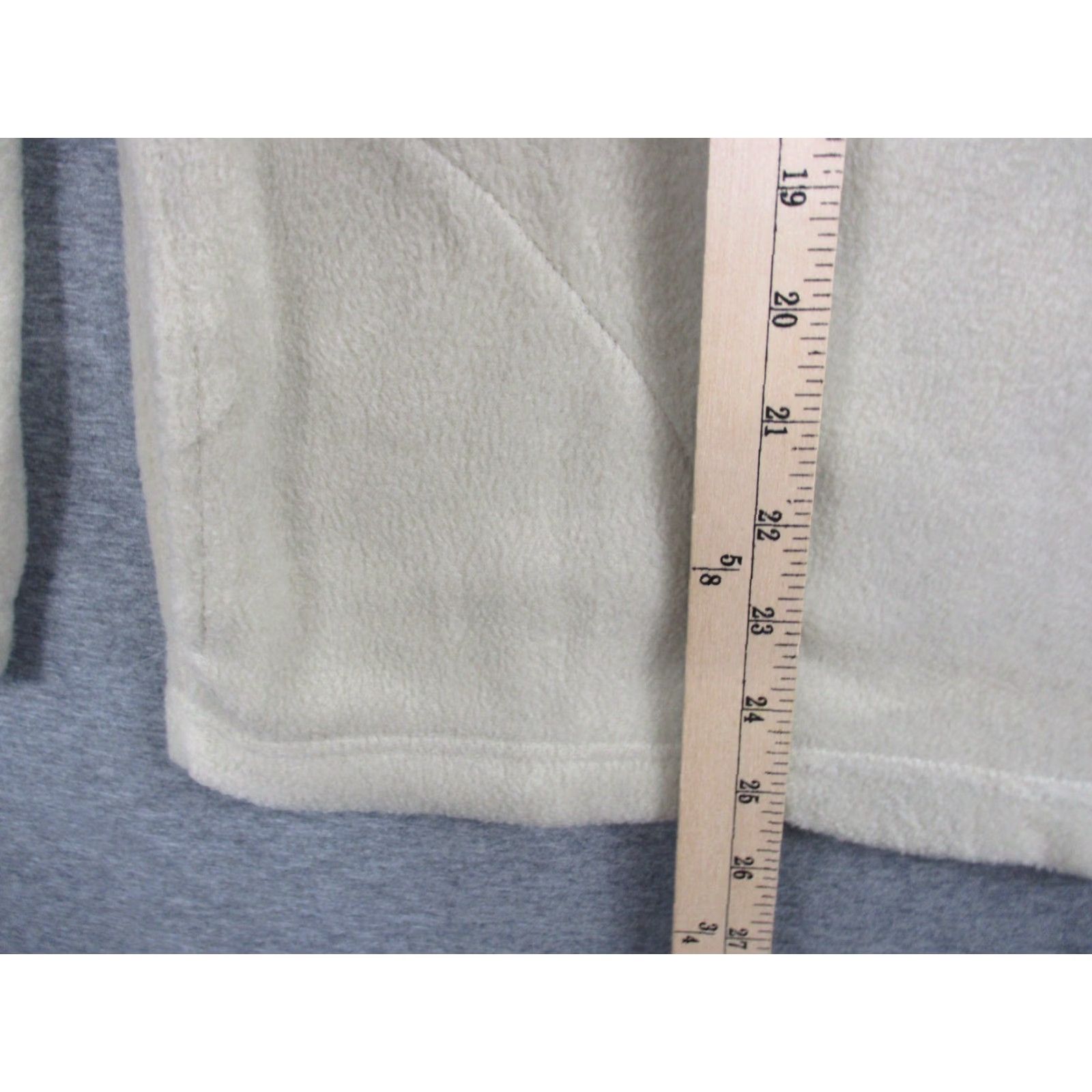 Logo 7 USA Olympics Fleece Jacket Adult Large Beige Logo Unbranded Men Jacket Size US L / EU 52-54 / 3 - 7 Thumbnail