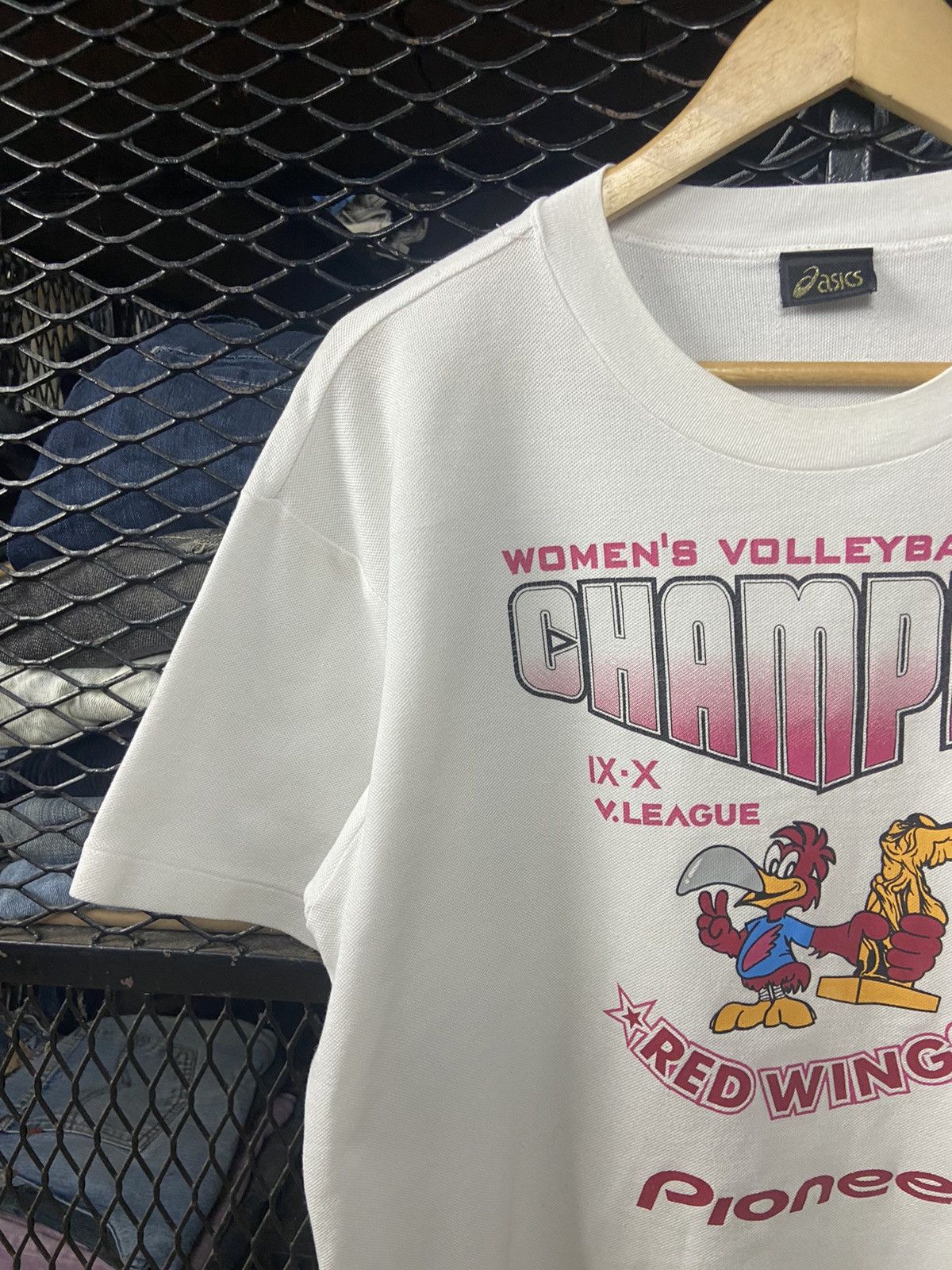Asics × Japanese Brand × Vintage VINTAGE ASICS VOLLEY BALL CHAMPION JERSEY Size US M / EU 48-50 / 2 - 2 Thumbnail