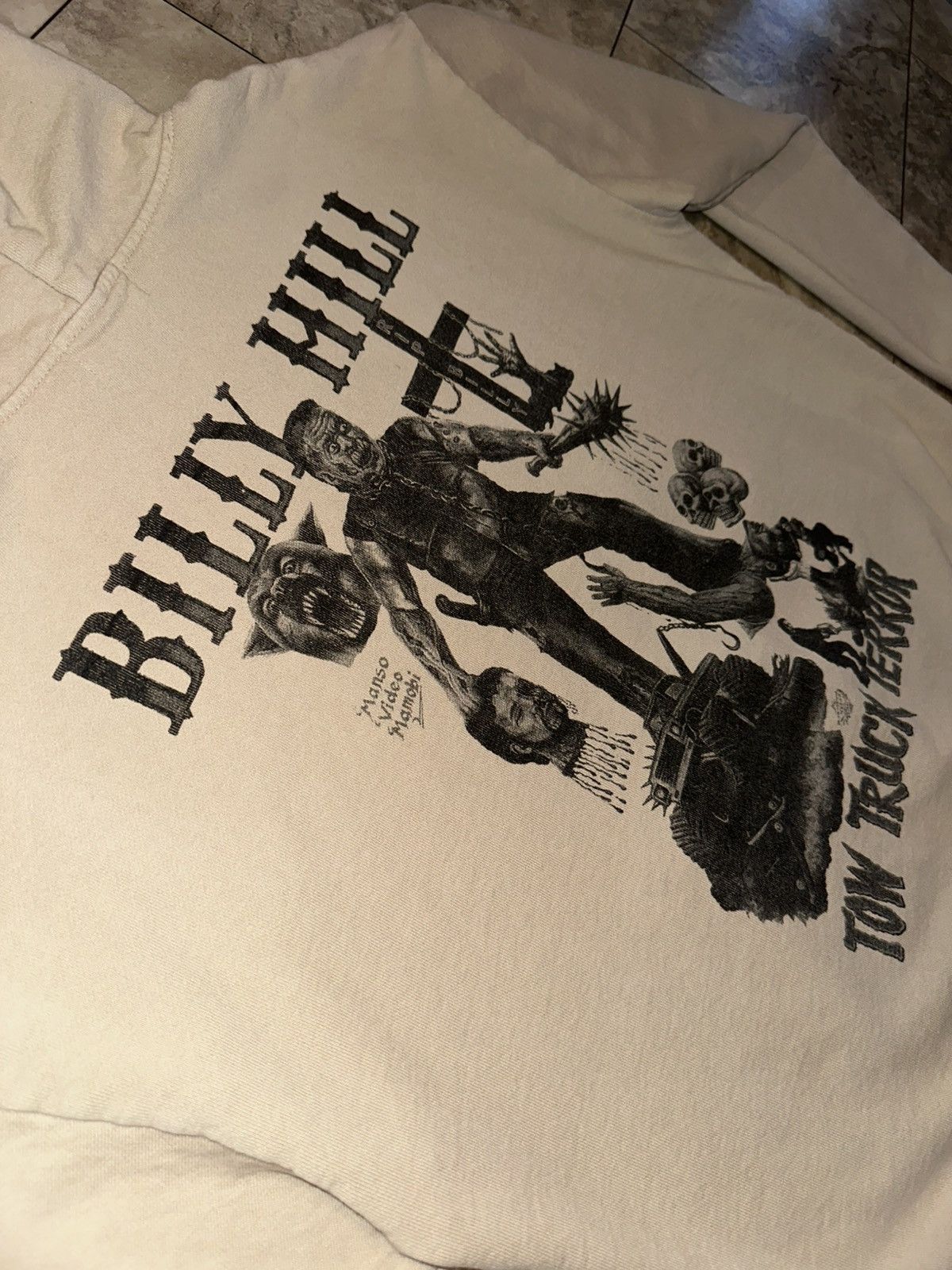 Billy Hill Billy Hill Tow Truck Terror Horror Pullover Hoodie Beige XL Size US XL / EU 56 / 4 - 5 Thumbnail