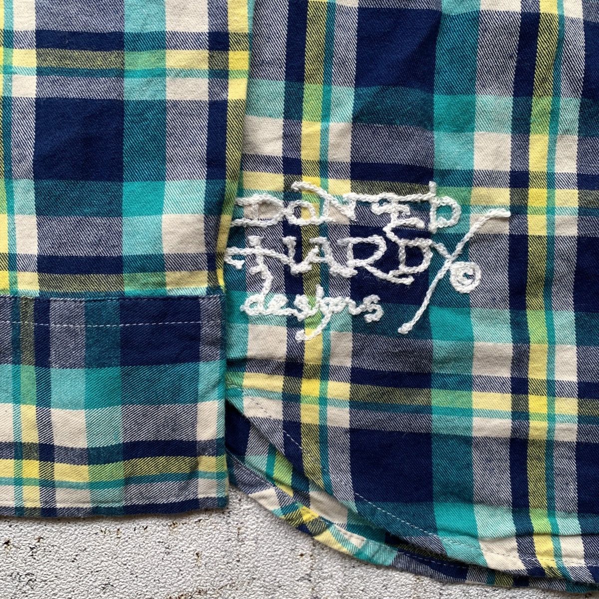 Ed Hardy Ed Hardy Christian Audigier Embroidery Flannel Shirt Y2K Size US M / EU 48-50 / 2 - 3 Thumbnail