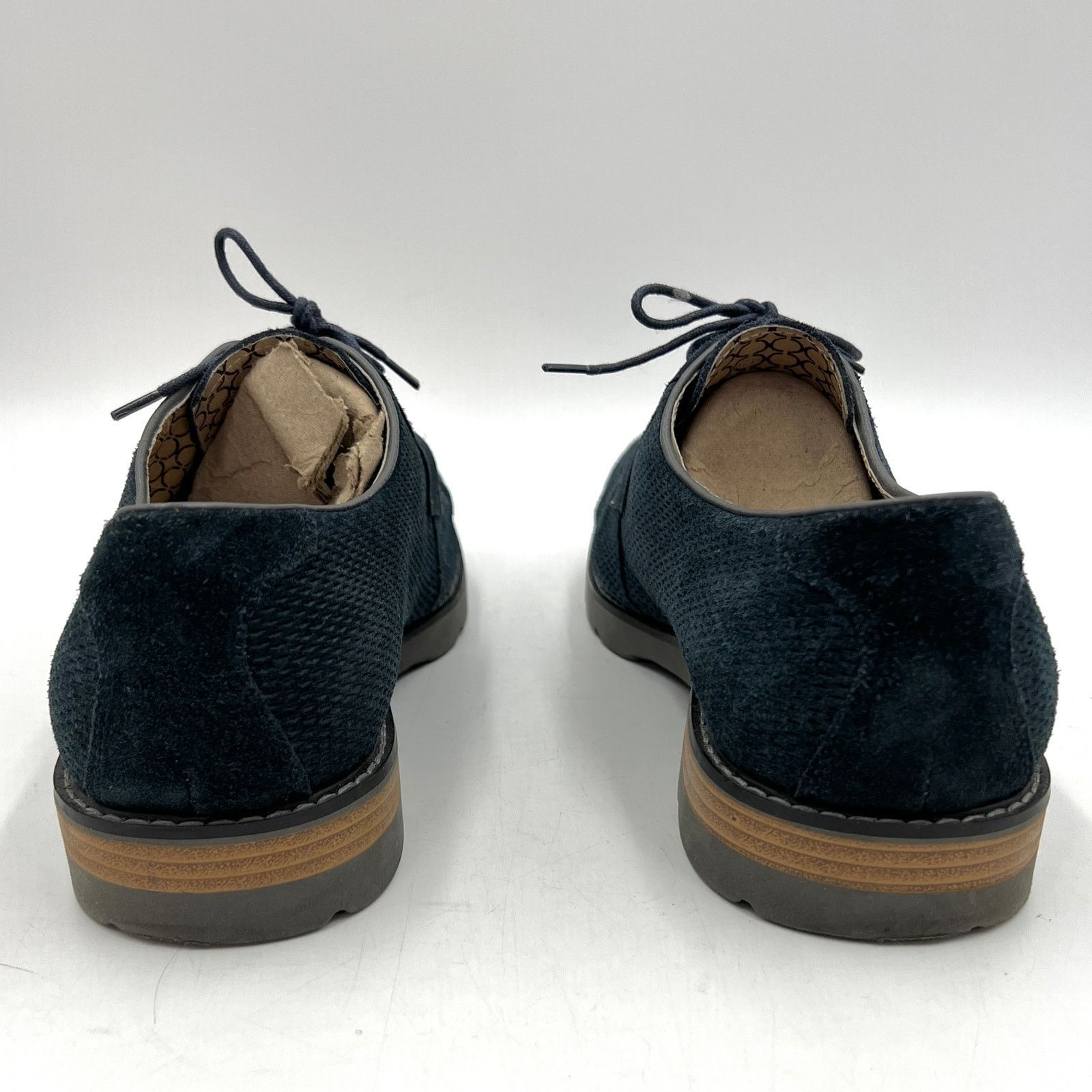 JACHS NY Jachs NY Marty Perforated Suede Oxfords Size US 11 / EU 44 - 6 Thumbnail