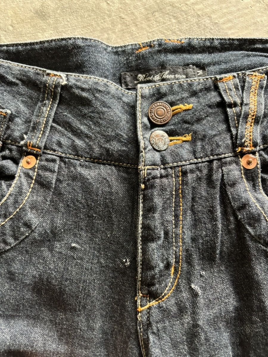 If Six Was Nine × Japanese Brand × Tornado Mart Root three style loose baggy style japanese jeans Size US 33 - 4 Thumbnail