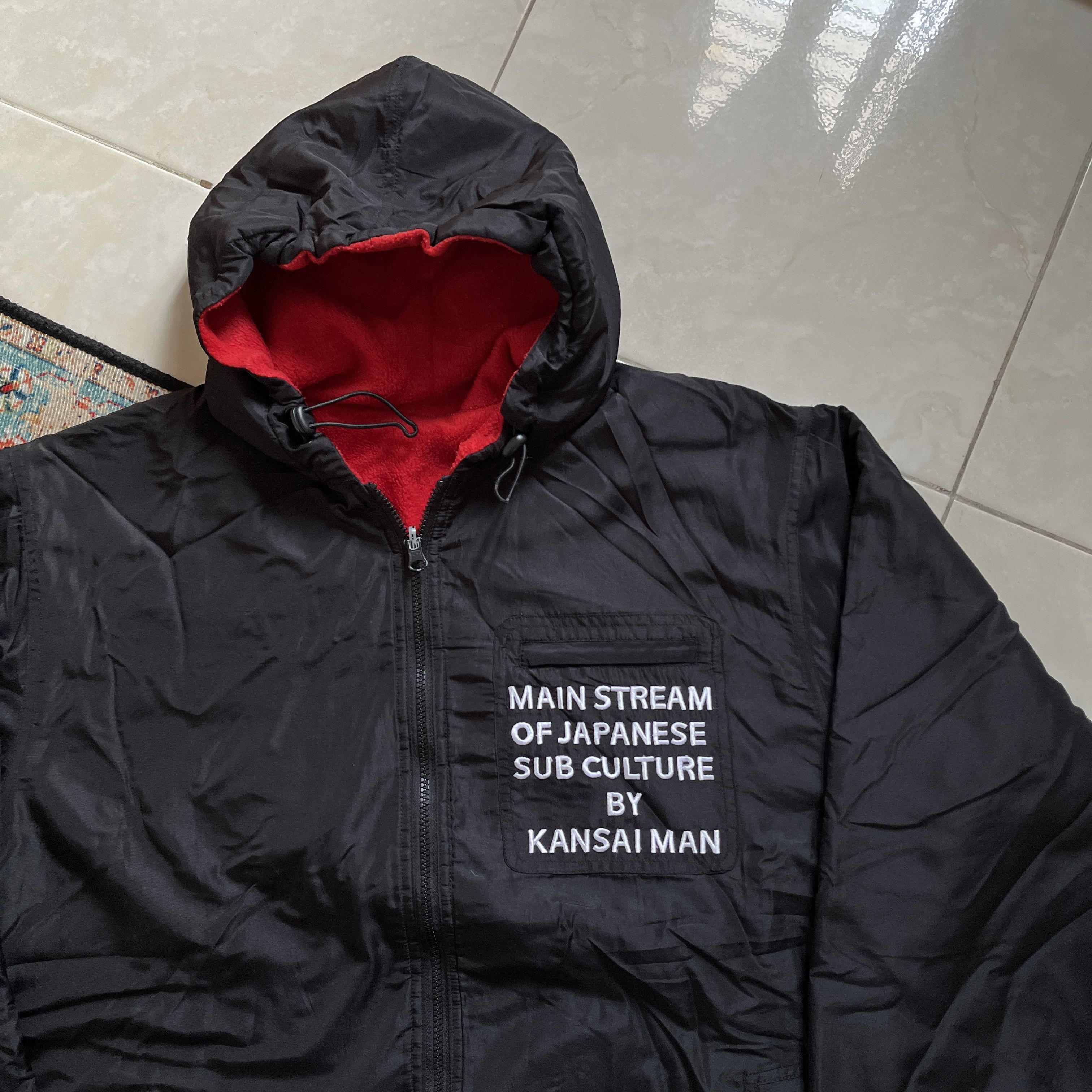 Kansai Yamamoto Vintage Kansai Yamamoto subculture japan reversible jacket Size US XL / EU 56 / 4 - 7 Thumbnail