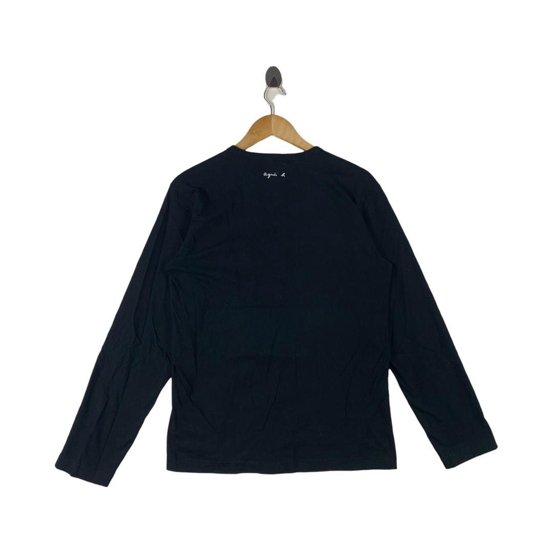 Designer × agnes b. AGNES B Paris the real worlds Long sleeve tee Size US S / EU 44-46 / 1 - 4 Thumbnail