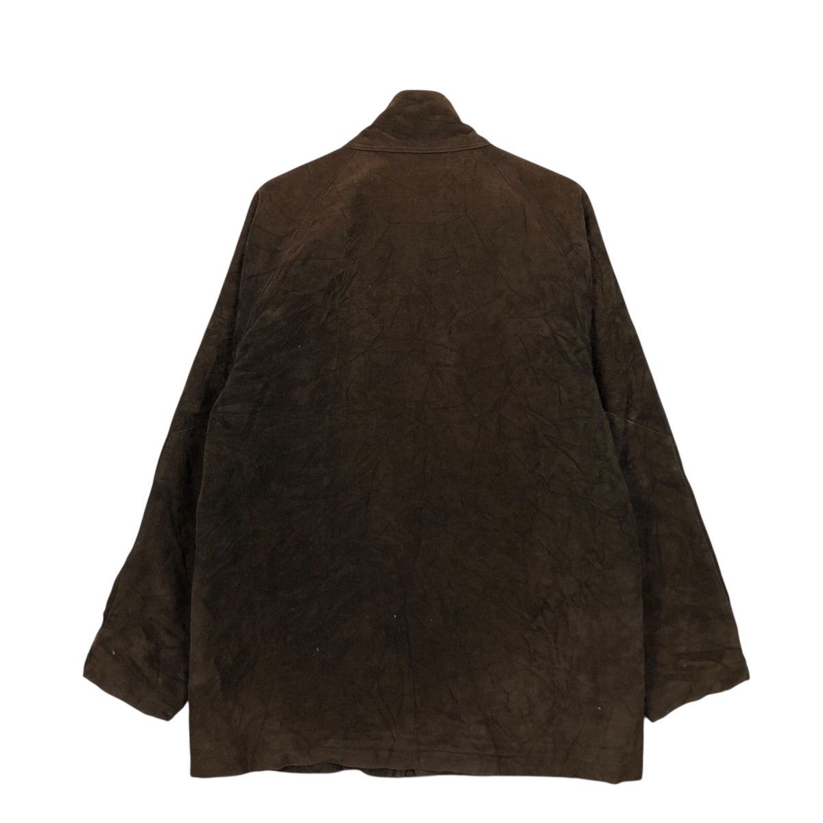 Issey Miyake 📌Vintage Work Genuine Leather Jun Men Blanket Issey Miyake Size US M / EU 48-50 / 2 - 9 Thumbnail