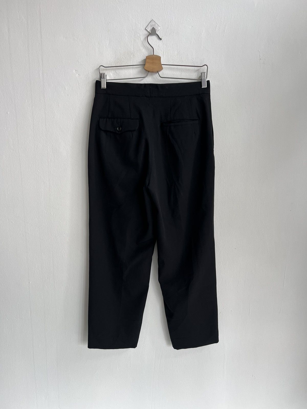 Yohji Yamamoto 1980s Yohji Yamamoto Gabardine Minimal 🎈Trousers Pants Size US 30 / EU 46 - 11 Thumbnail