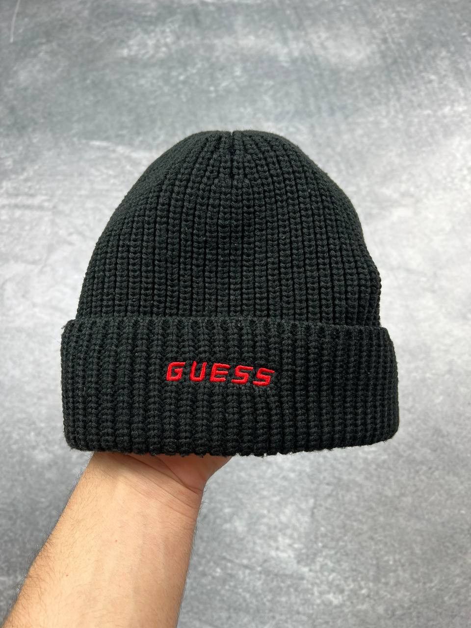 Guess guess knit mens hat Size ONE SIZE - 1 Thumbnail