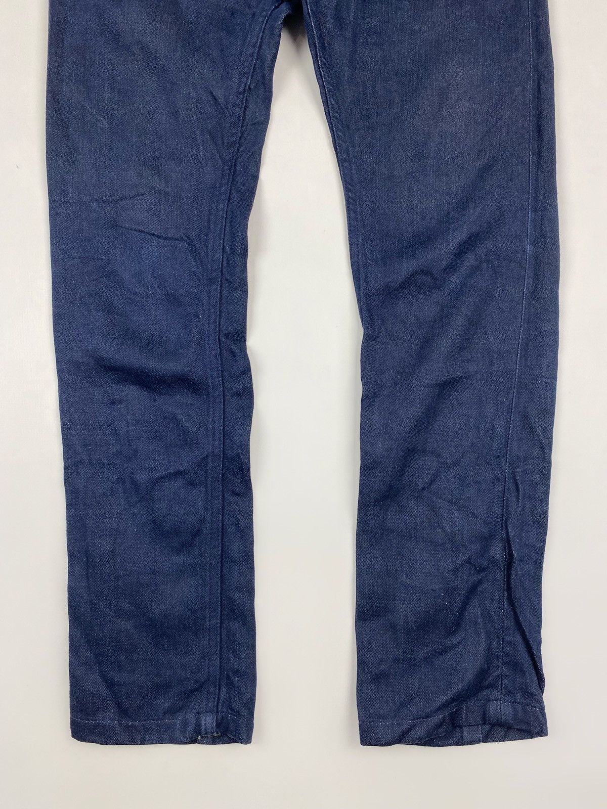 Freitag Freitag E550-18 Male Dark Blue Linen Work Pants Size US 31 - 8 Thumbnail