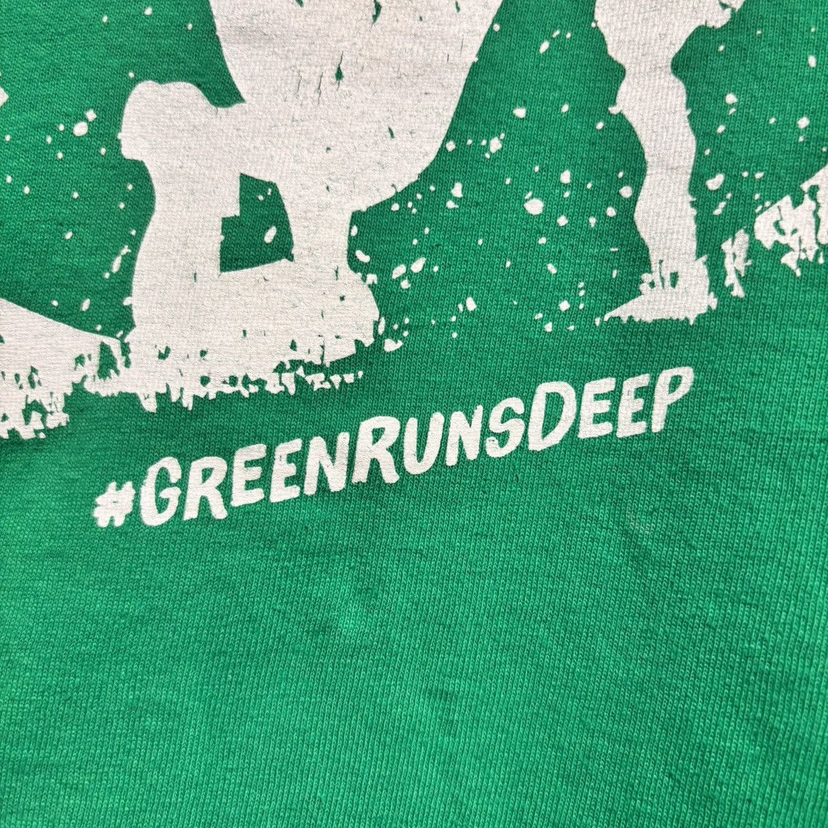 NBA Boston Celtics #GreenRunsDeep T-Shirt Game TD Garden 2014 Size US XL / EU 56 / 4 - 3 Thumbnail