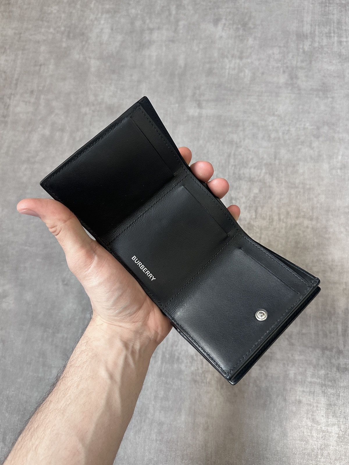 Burberry Burberry Vintage Check Trifold Wallet Size ONE SIZE - 8 Thumbnail