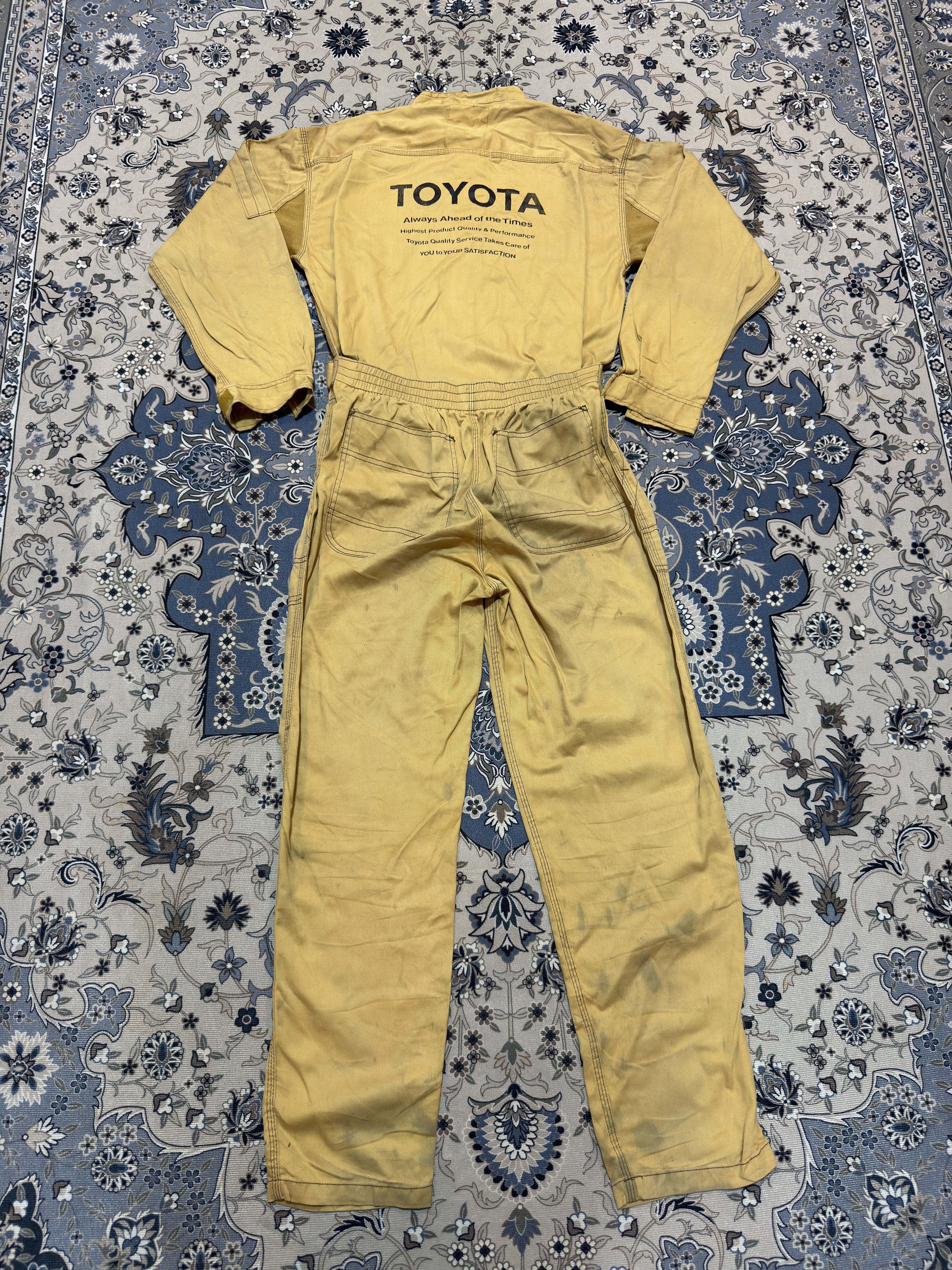 Sports Specialties Vintage Toyota TRD Script Mechanic Coverall Dirty Oil Size M Size US 29 - 1 Thumbnail