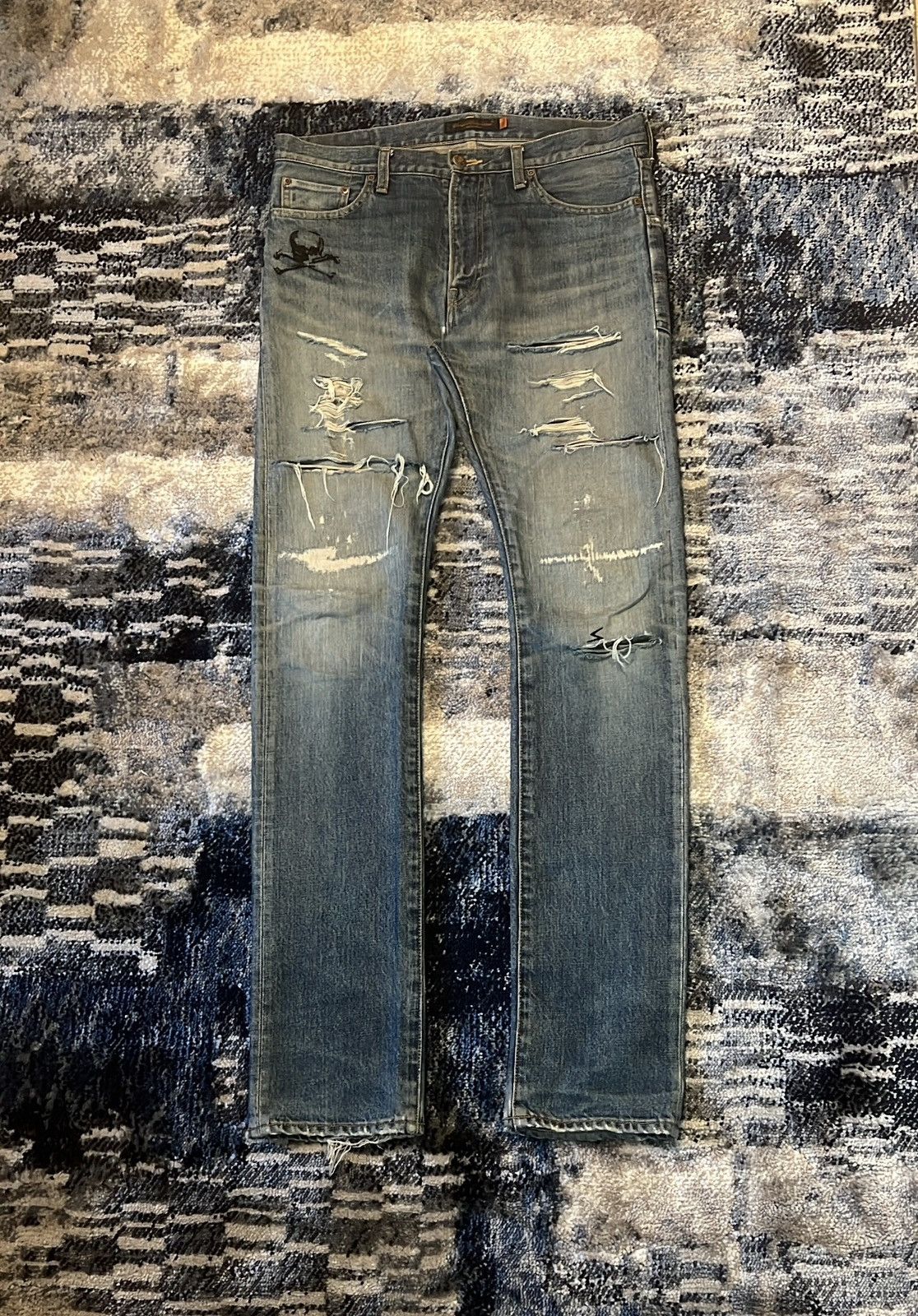 Jun Takahashi × Undercover Undercover AW05 Skull Denim | Grailed
