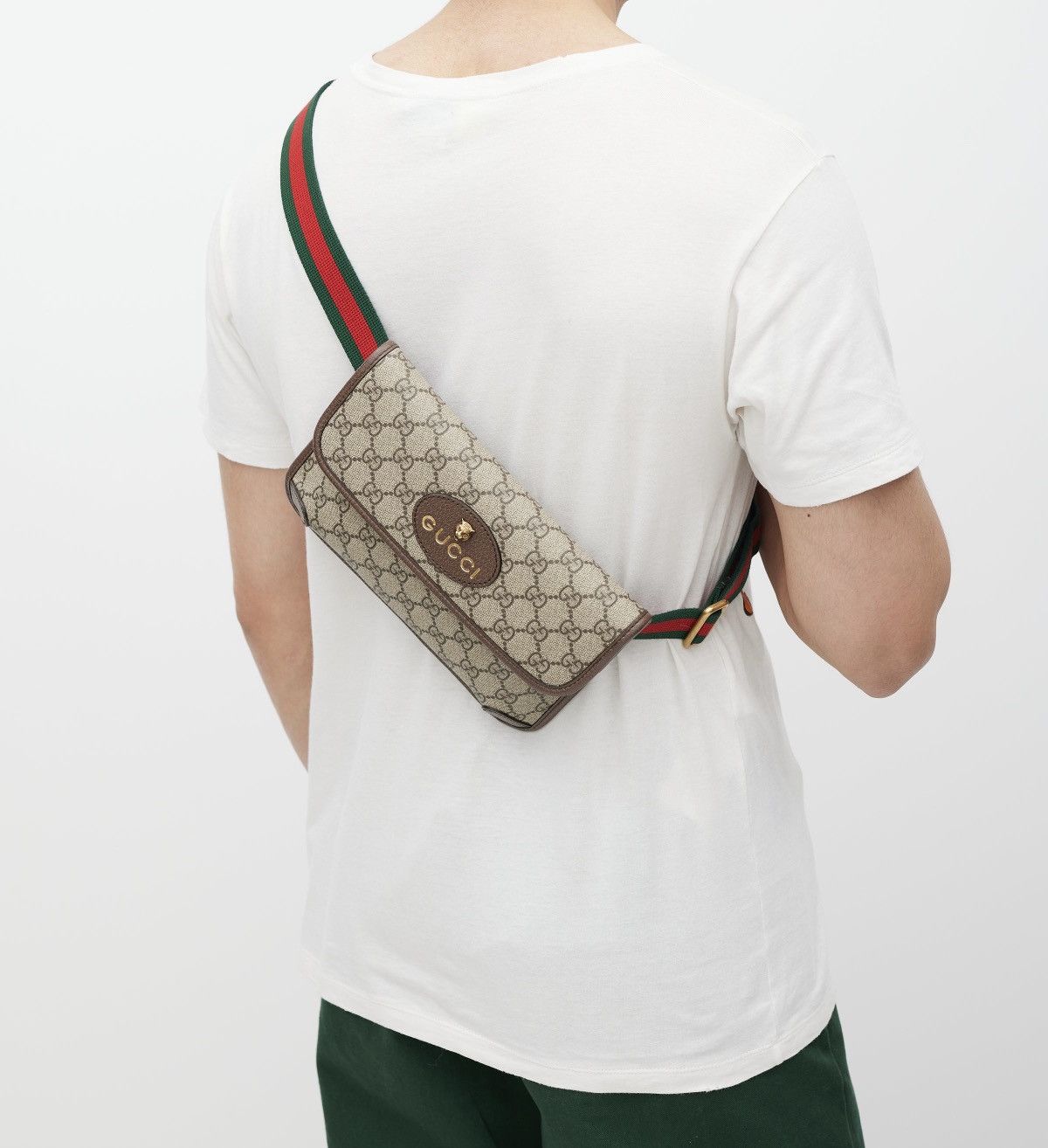 Gucci Gucci Monogram Supreme Waist/Sling Bag Size ONE SIZE - 1 Thumbnail
