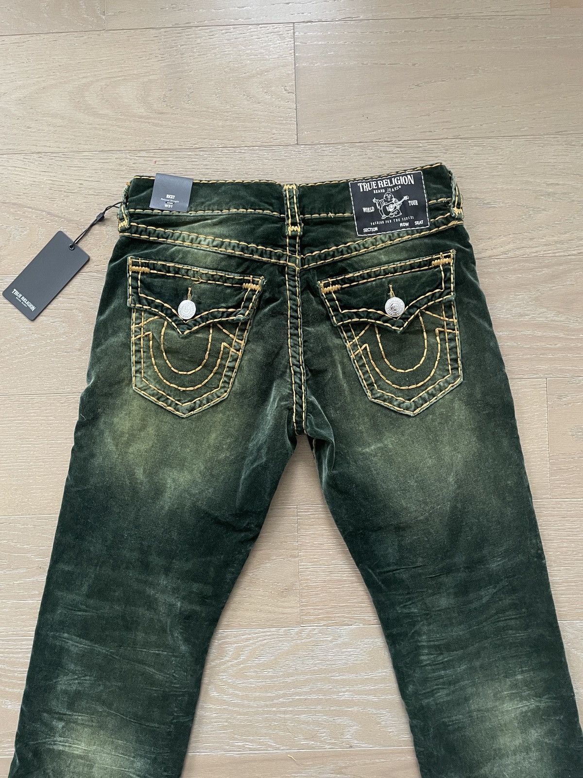 True Religion TRUE RELIGION - CONSTANTINE - RICKY RELAXED STRAIGHT Size US 31 - 1 Thumbnail