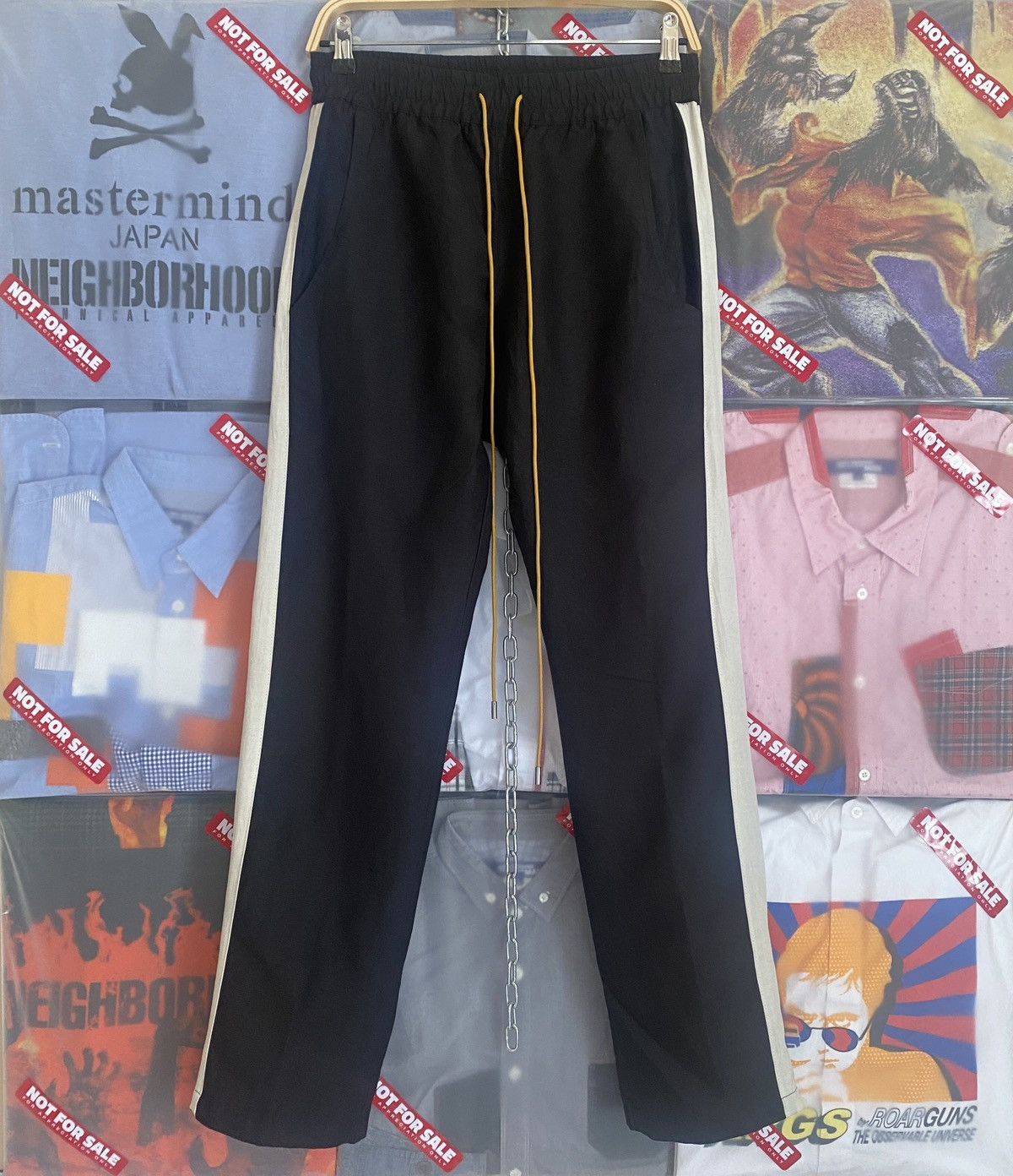 Rhude Rhude Side Taped Silk Blend Casual Pants Size US 28 / EU 44 - 1 Thumbnail