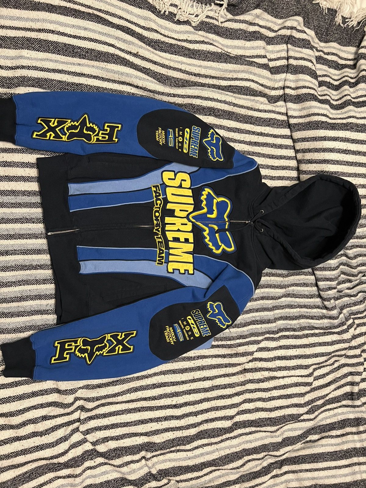 Fox Racing × Supreme Supreme x Fox Racing hoodie Size US S / EU 44-46 / 1 - 1 Thumbnail