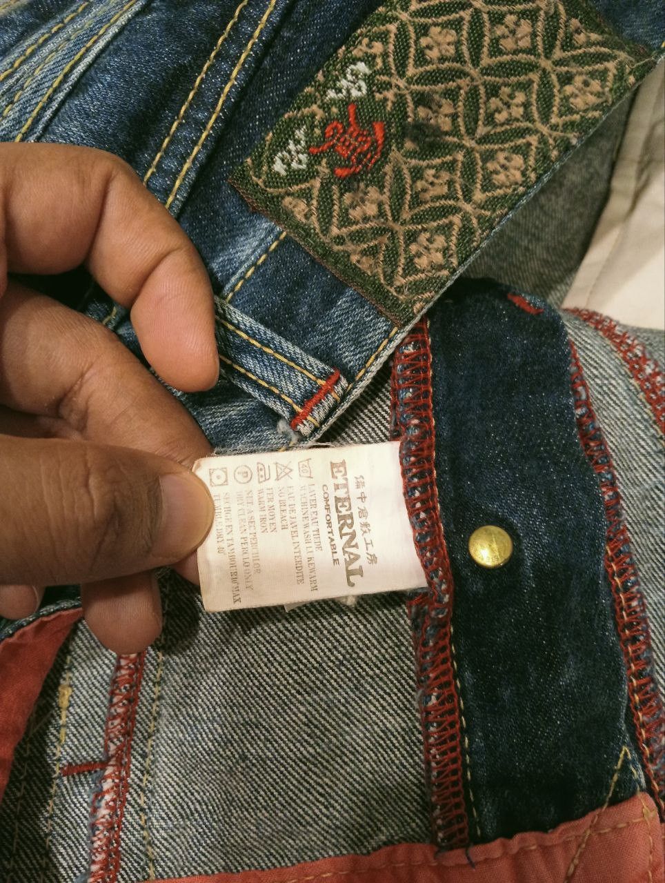 Eternal ETERNAL JAPAN DISTRESSED STYLE JEANS Size US 34 / EU 50 - 7 Thumbnail