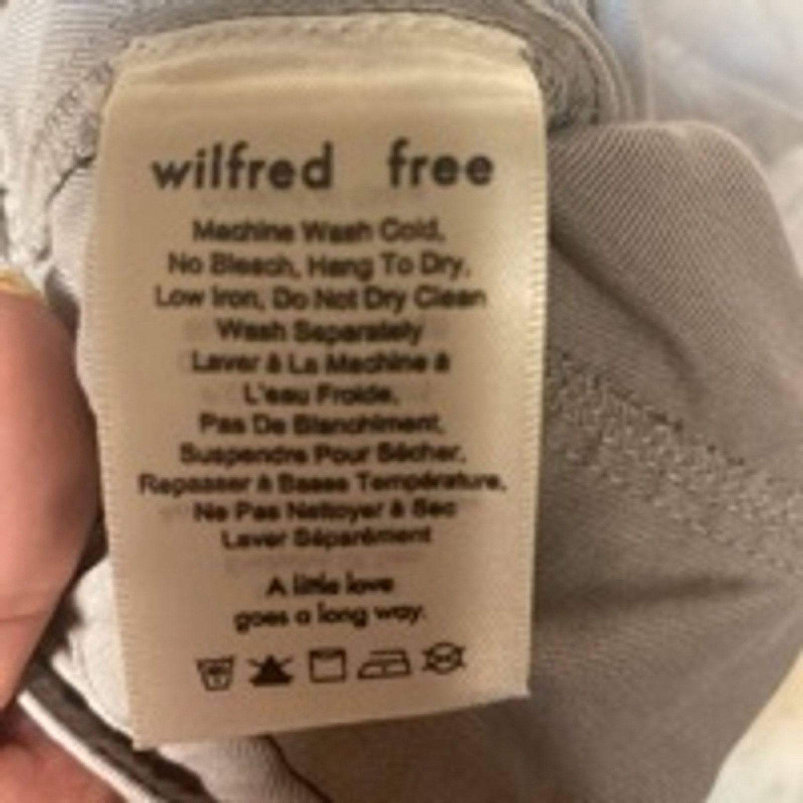 Other Wilfred Free Lyocell Gray Utility Overalls Minimalist S Size 25" / US 0 / IT 36 - 4 Thumbnail