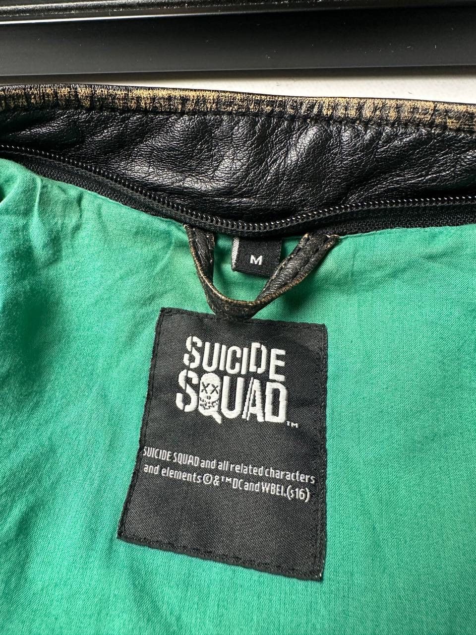 DC Comics 2016s Suicide Squad Joker Leather Jacket Vintage RARE🔥 Size US M / EU 48-50 / 2 - 8 Thumbnail