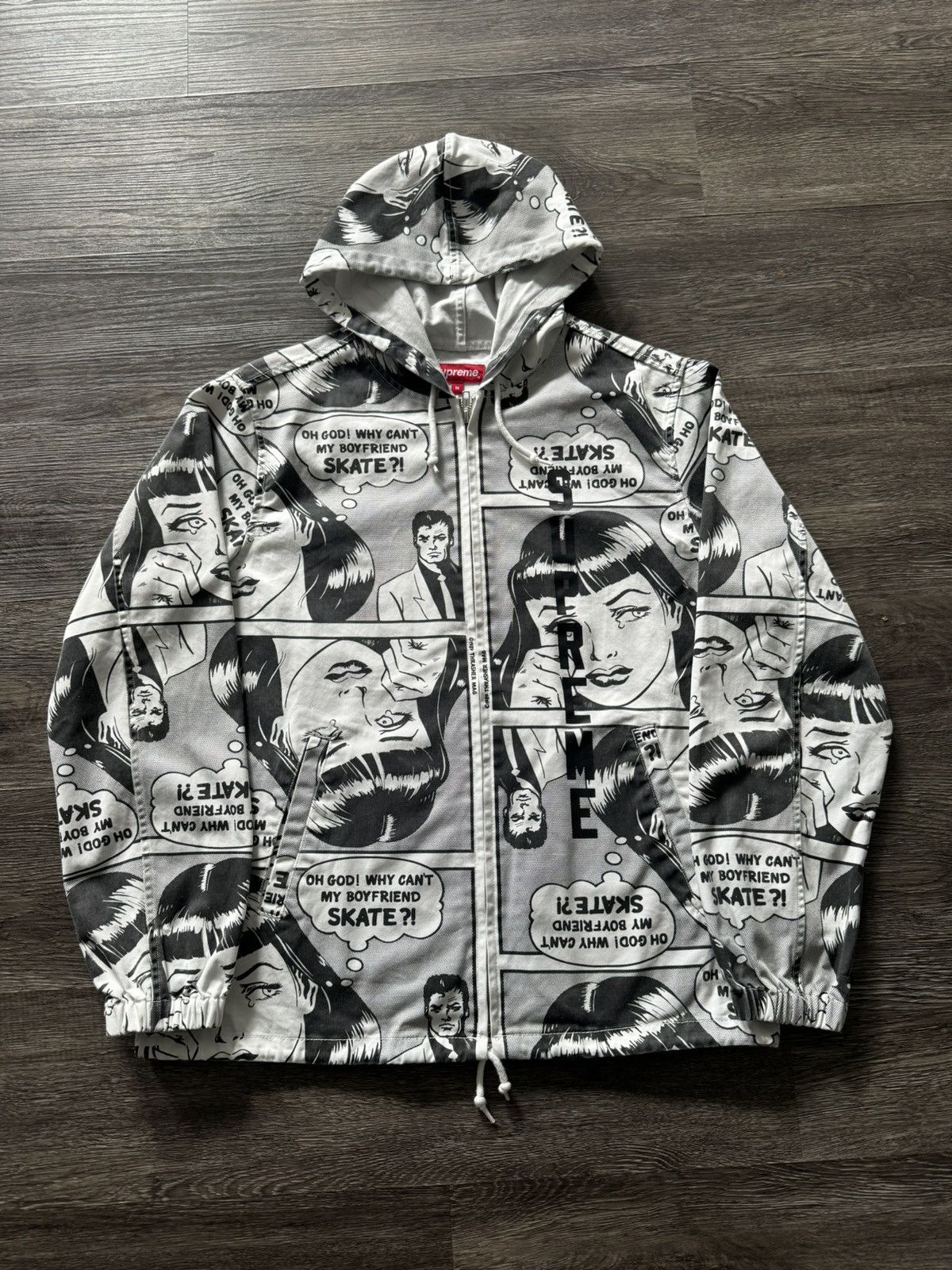 Supreme Thrasher Cross Tee (FW24) - $44