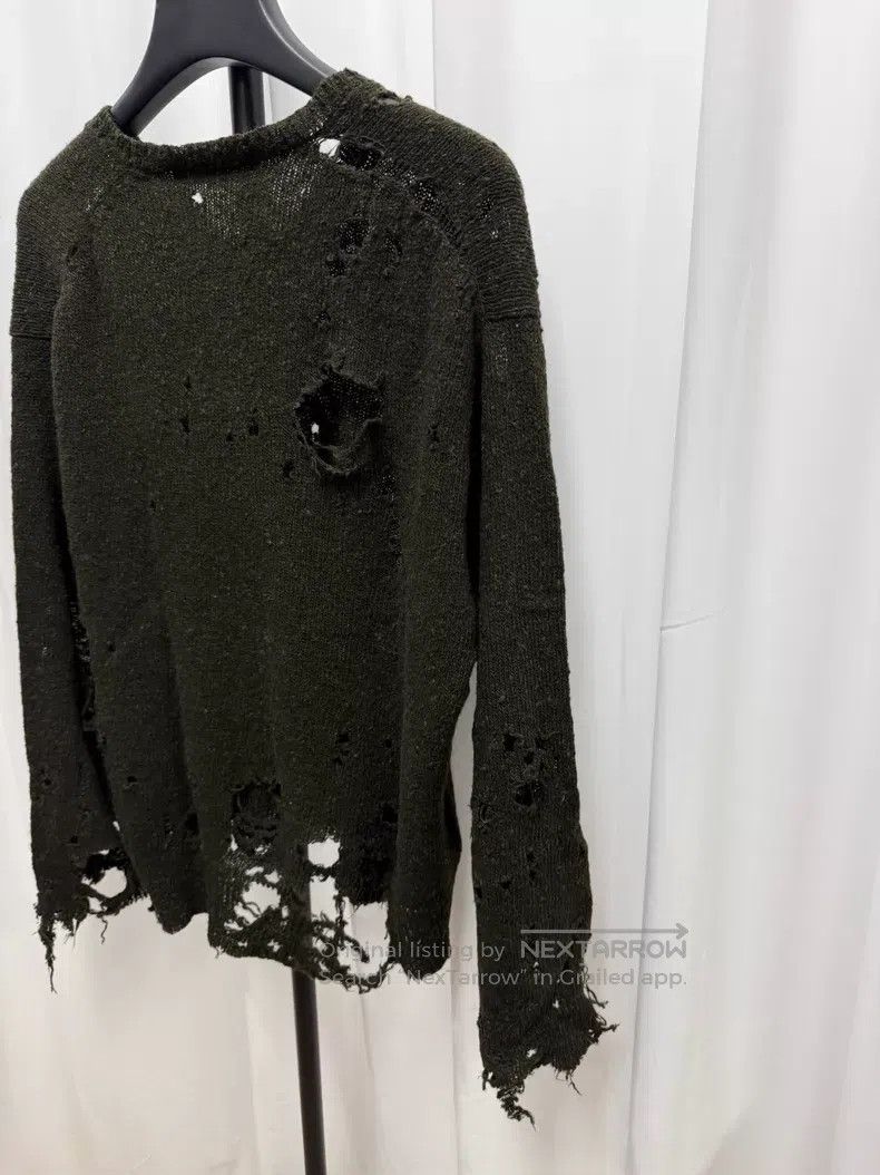 Comme des Garcons Comme des Garcons Moth-Eaten Destroyed Knitwear Size US M / EU 48-50 / 2 - 8 Thumbnail