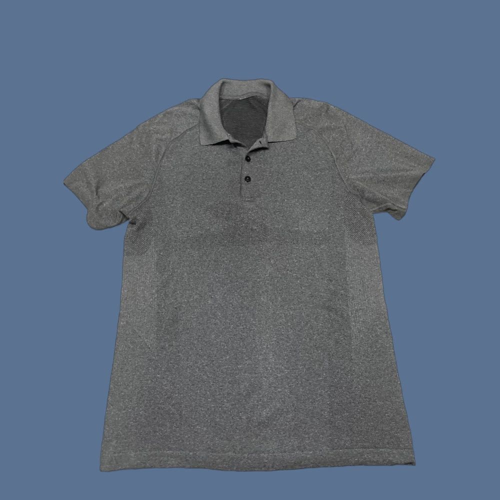 Lululemon Lululemon Metal Vent Tech Polo Shirt Mens M Gray Performance Lightweight Polo Shirt Mens M Gray Logo Vent Tech Activewear Golf Tennis Shirts Size US M / EU 48-50 / 2 - 1 Thumbnail