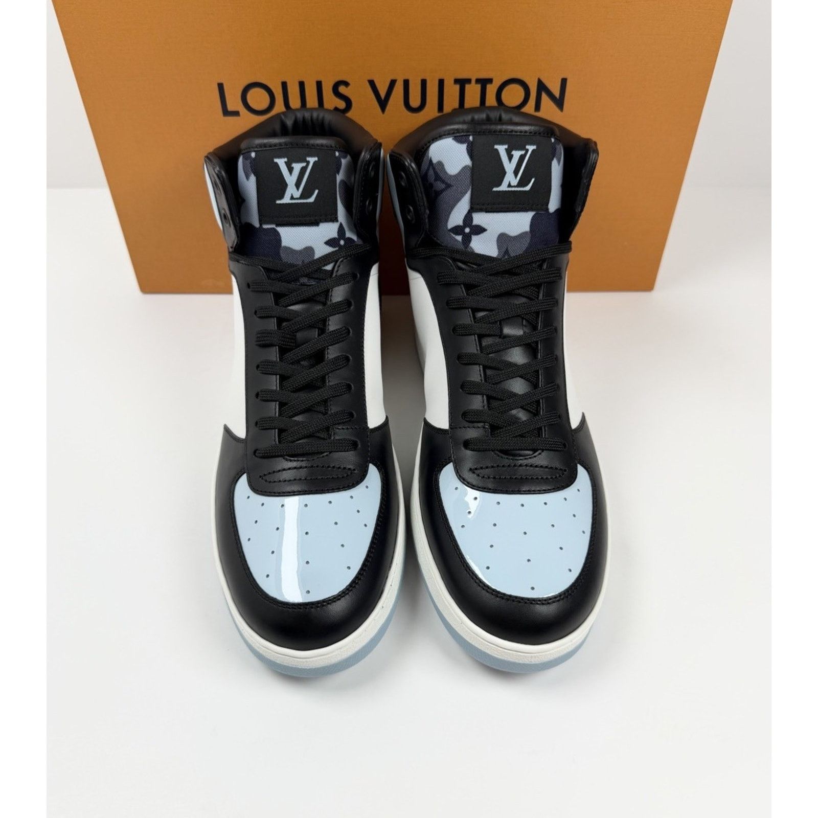 Louis Vuitton Size 7UK/8US - Louis Vuitton Monogram Rivoli High Top NEW! Size US 8 / EU 41 - 3 Thumbnail