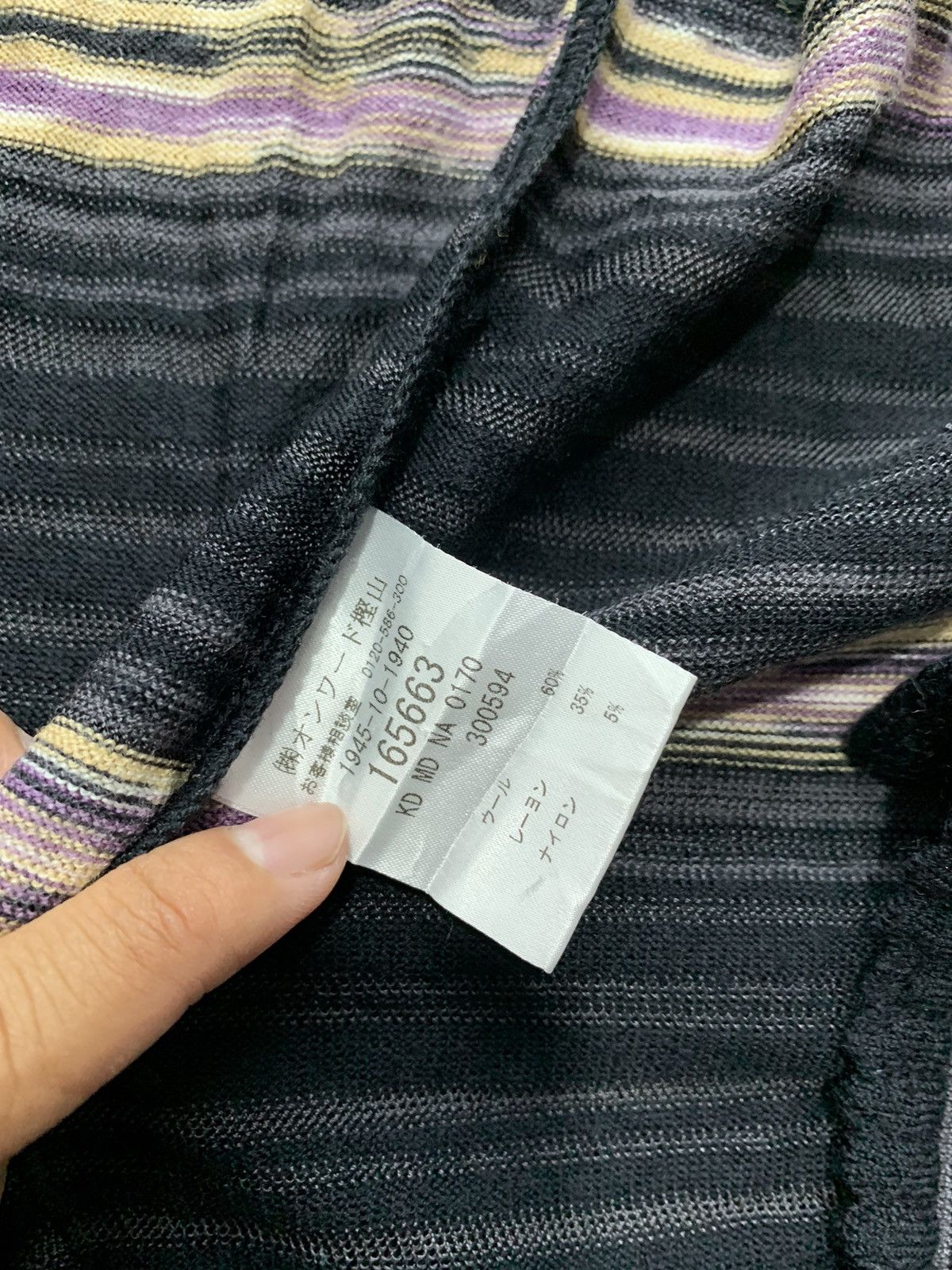Missoni Missoni Stripe Cardigan Kurt Cobain style Size US M / EU 48-50 / 2 - 5 Thumbnail