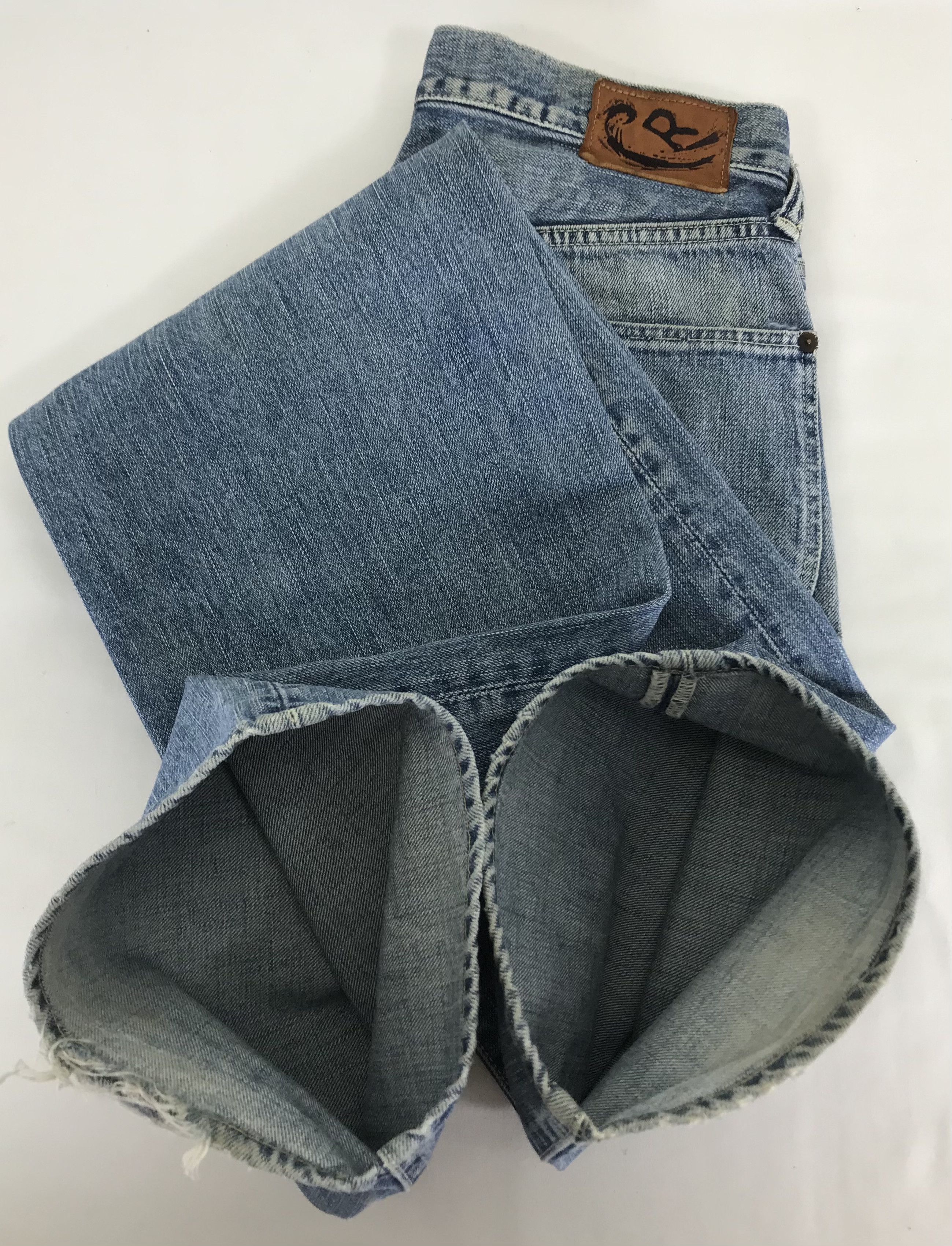 45rpm Vintage 45rpm by Kapital Kiro Hirata Blue Washed Jeans Size US 31 - 15 Thumbnail