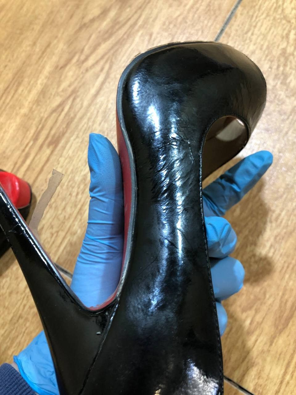 Christian Louboutin Christian Louboutin Women's Shoes Platform Leather heels Size US 7 / IT 37 - 7 Thumbnail