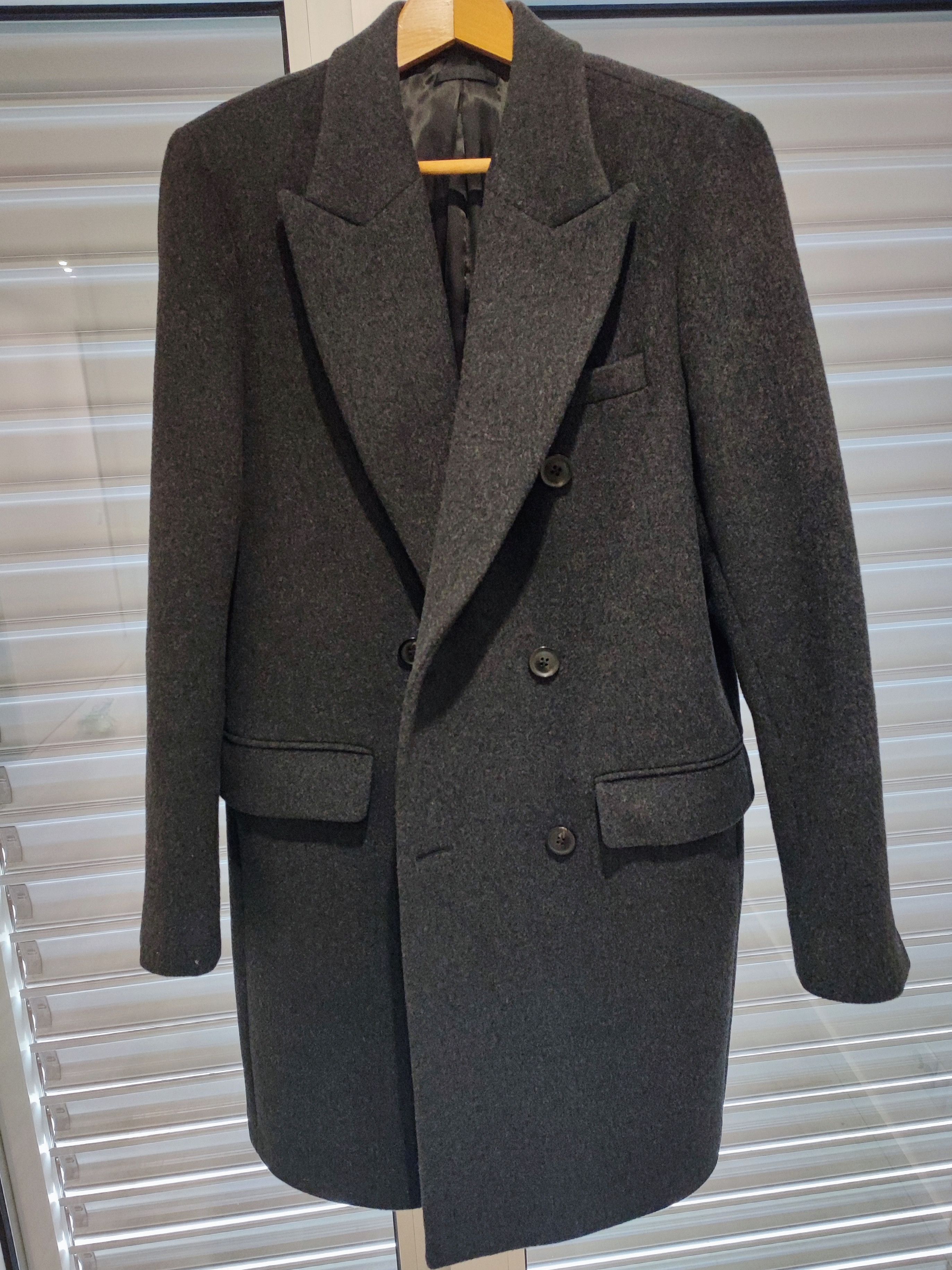 Mango mango grey wool overcoat Size US S / EU 44-46 / 1 - 1 Thumbnail