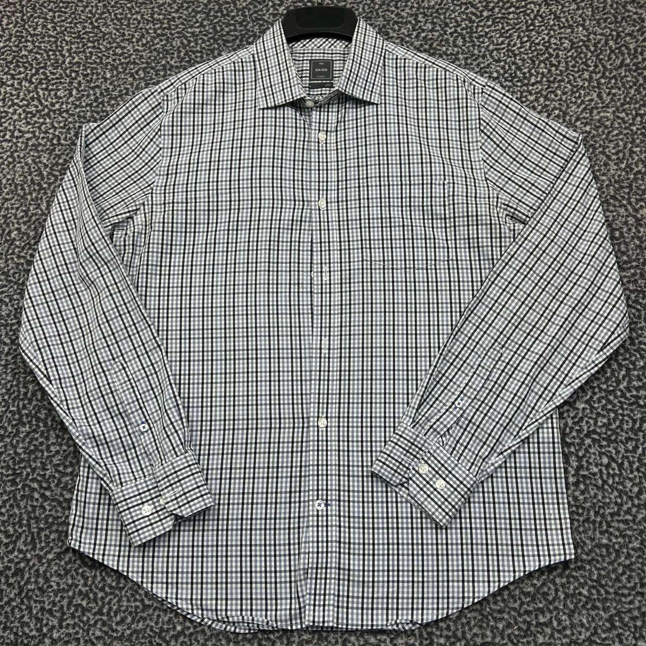 Gap Gap Button Up Shirt Men Gingham Non-Iron Collared Cotton L Size US L / EU 52-54 / 3 - 1 Thumbnail