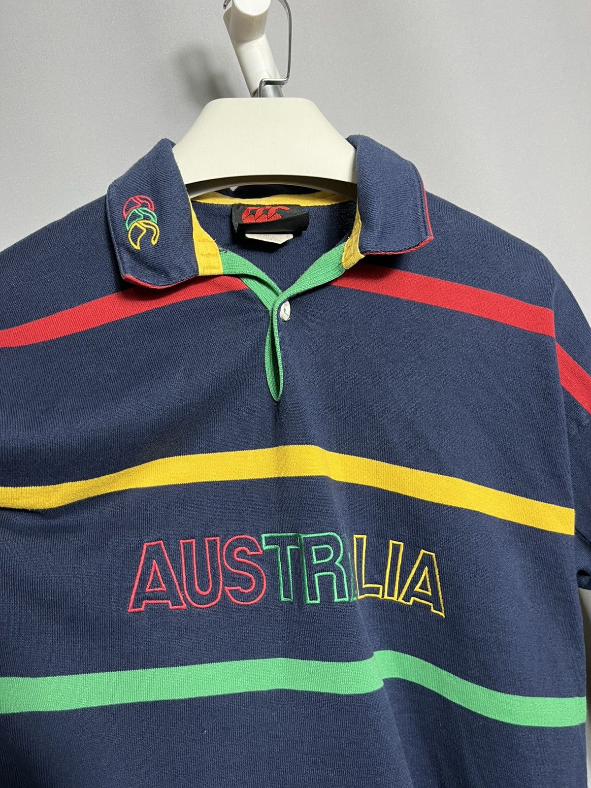 Canterbury of New Zealand Striped 90 Canterbury of New Zealand Steinlager rugby jersey Size US L / EU 52-54 / 3 - 2 Thumbnail