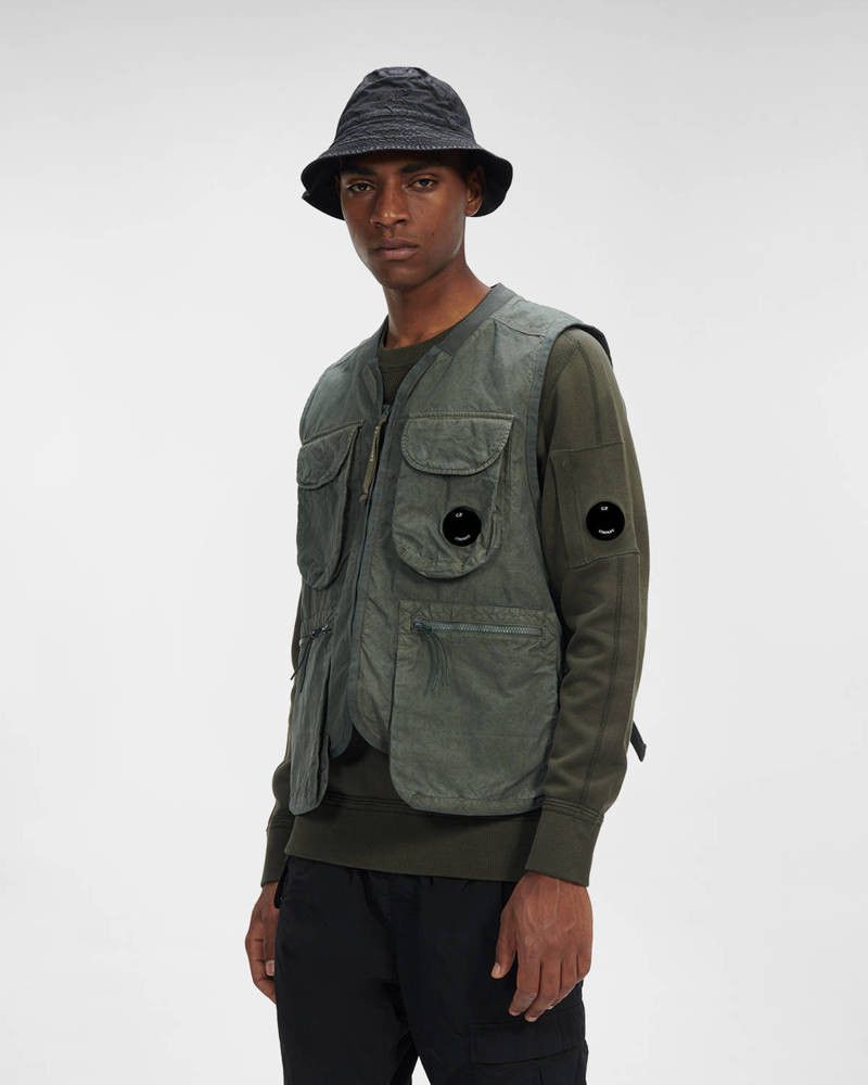 C.P. Company o1y1224 Vest in Military Green Size US M / EU 48-50 / 2 - 4 Thumbnail